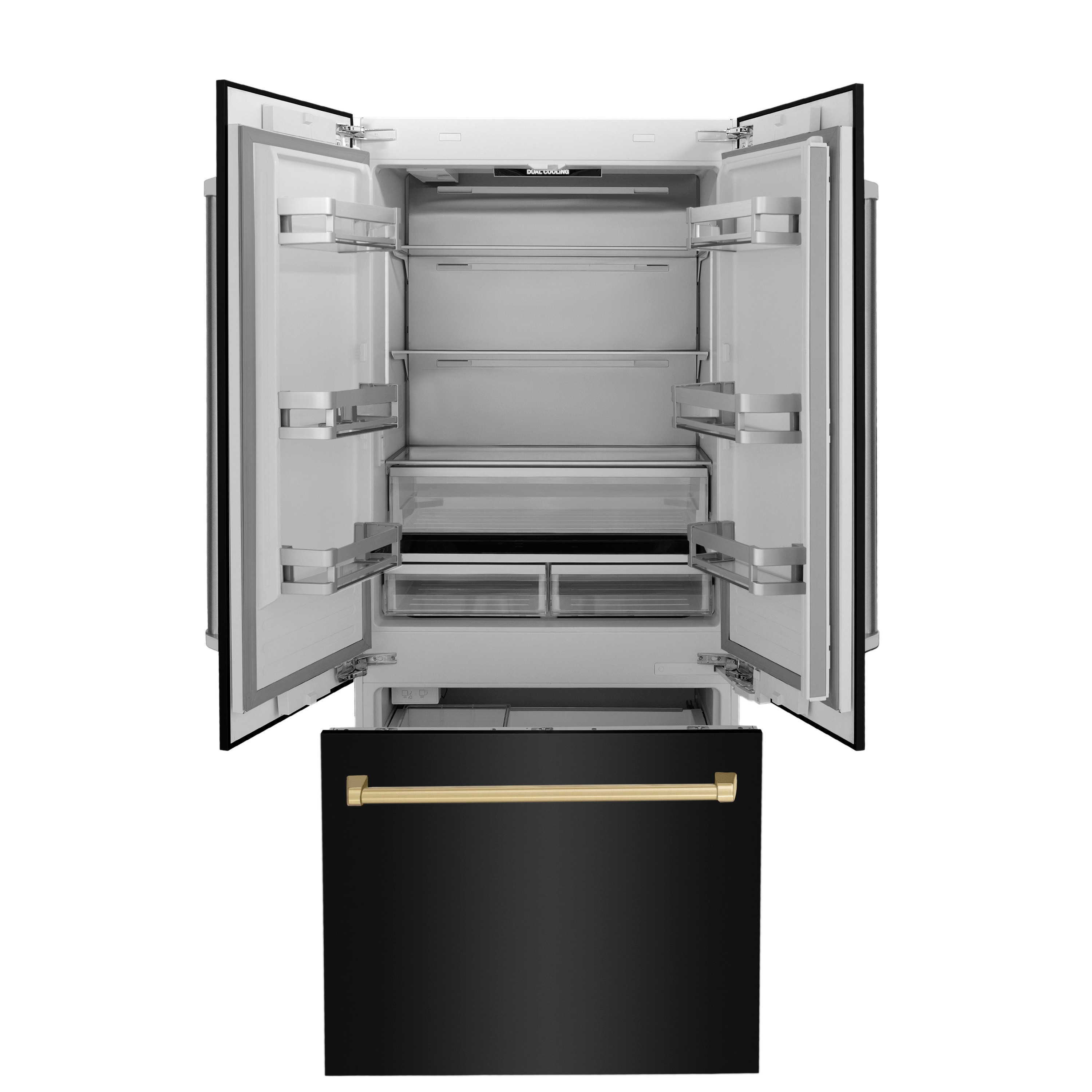 ZLINE KITCHEN & BATH RBIVZ-BS-36-CB French-Door-Refrigerators - View #3
