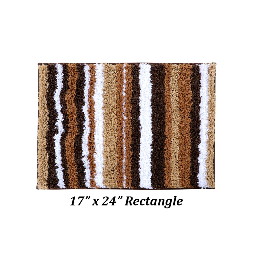 Better Trends Griffie Collection 20 in. x 20 in. Brown Polyester