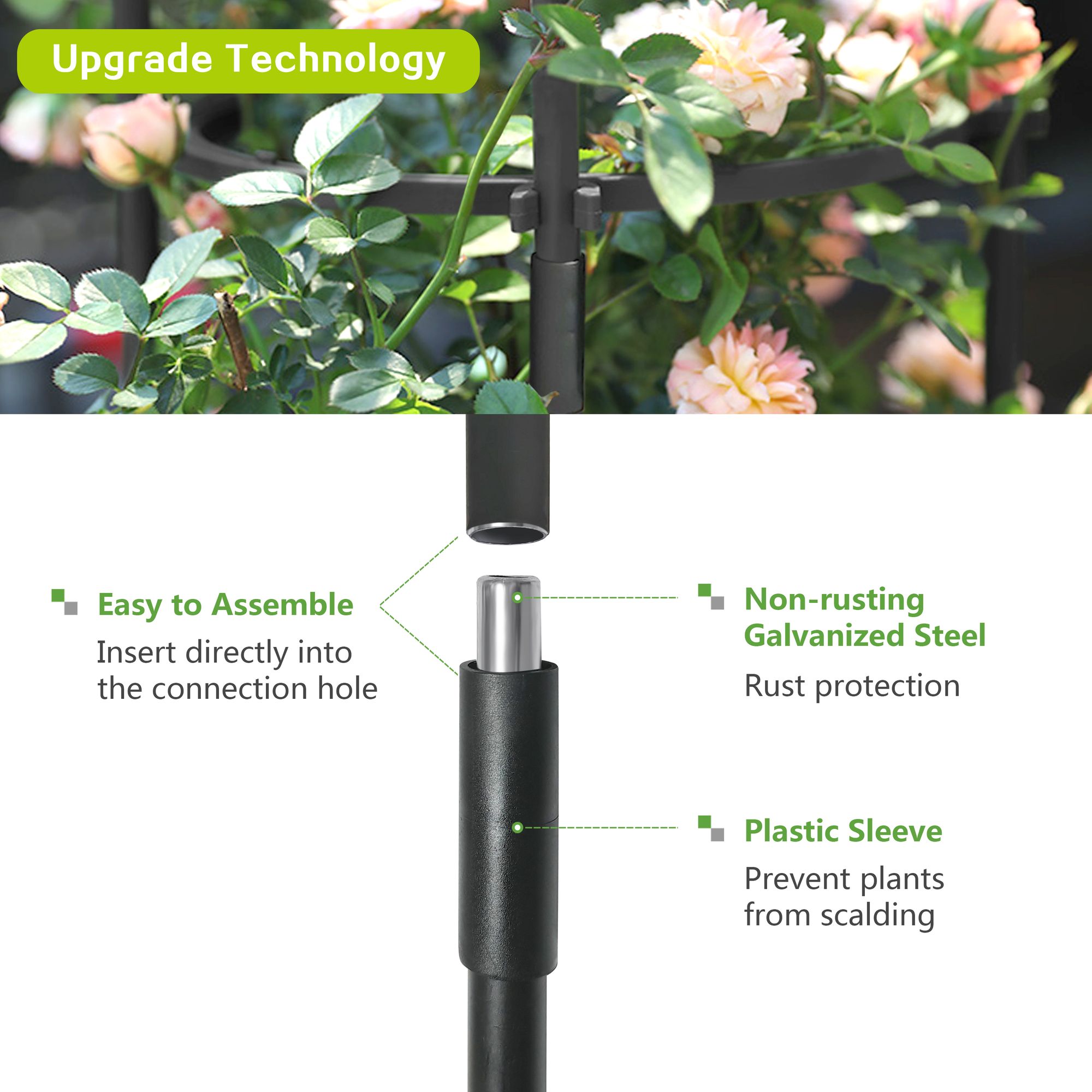 Wudkey L4-QU3D1E Garden-Trellis - View #4