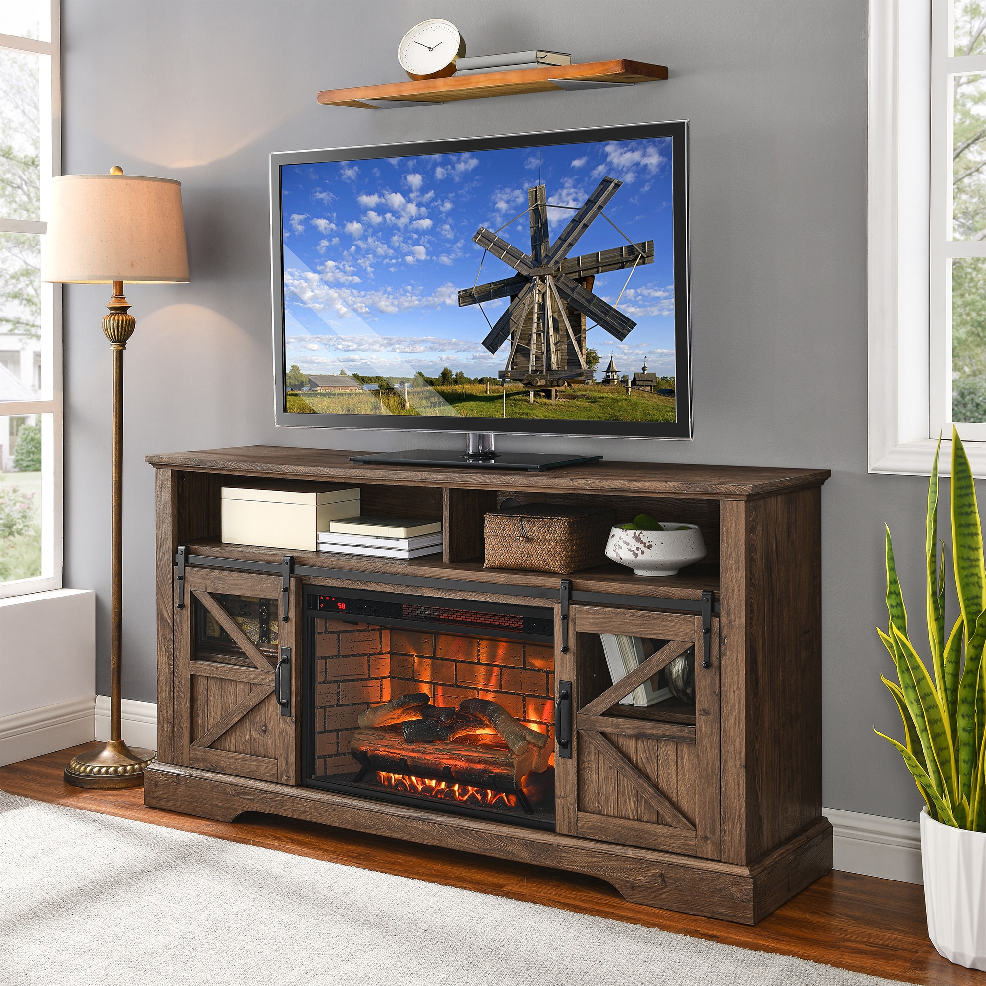 Bybafun YC0700107 Electric-Fireplace-Fireboxes - View #6
