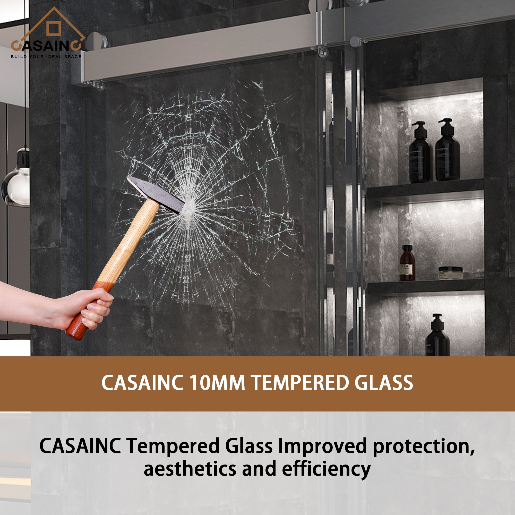 CASAINC CABN02-72 Shower-Doors - View #8