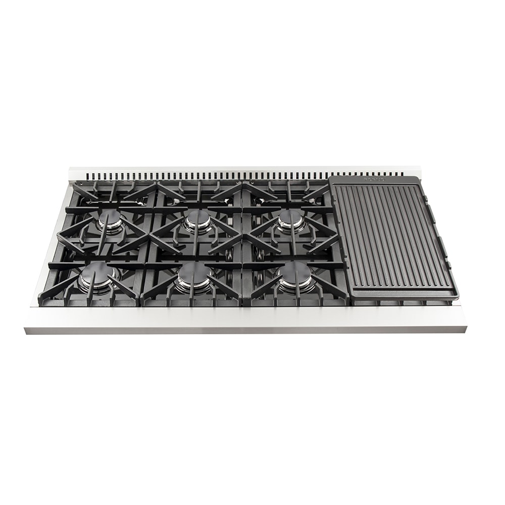 FORNO FFSGS6244-48 Double-Oven-Gas-Ranges - View #11