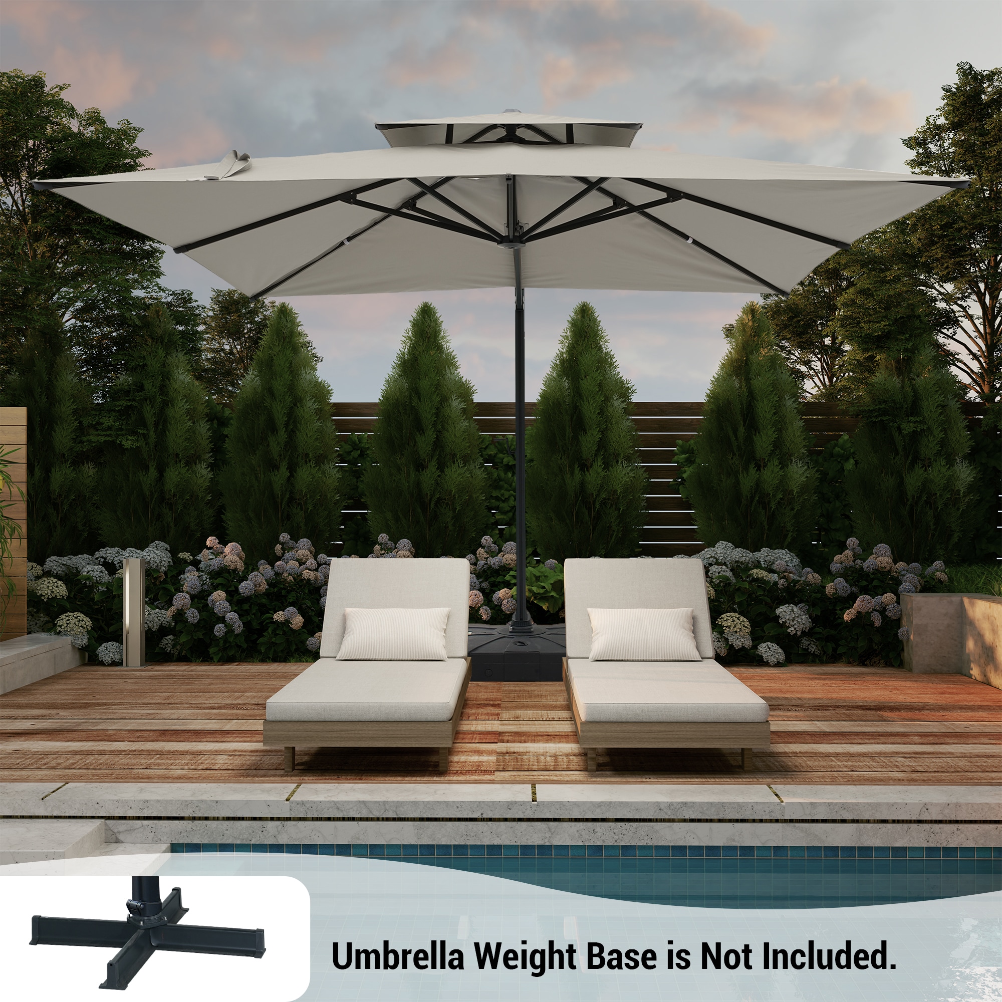 Clihome CL01MYD1010GY Umbrellas-2 - View #8