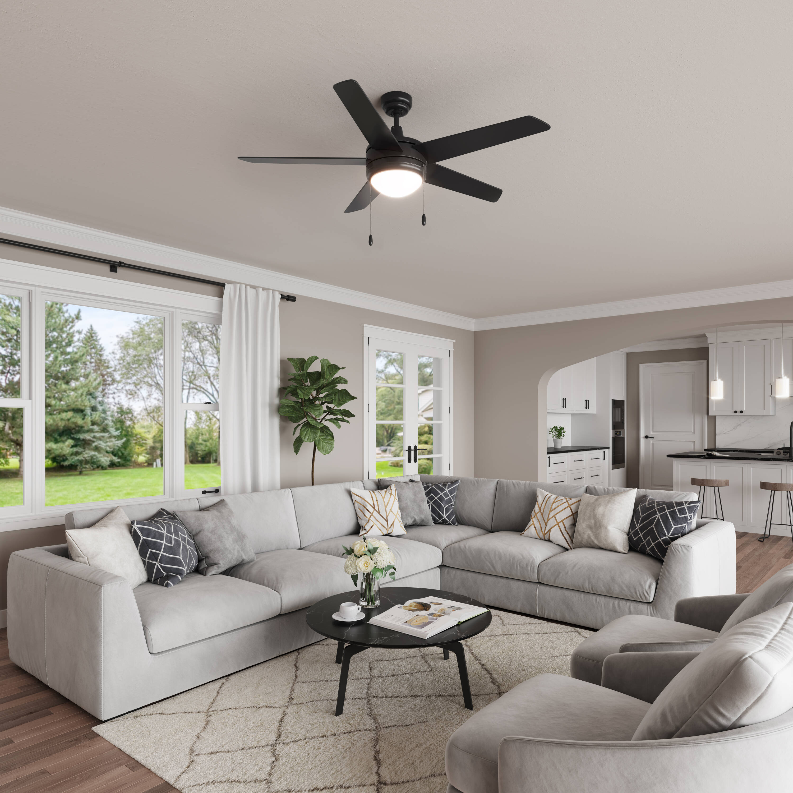 RP Lighting + Fans 1005WW-E26-L Ceiling-Fans - View #5