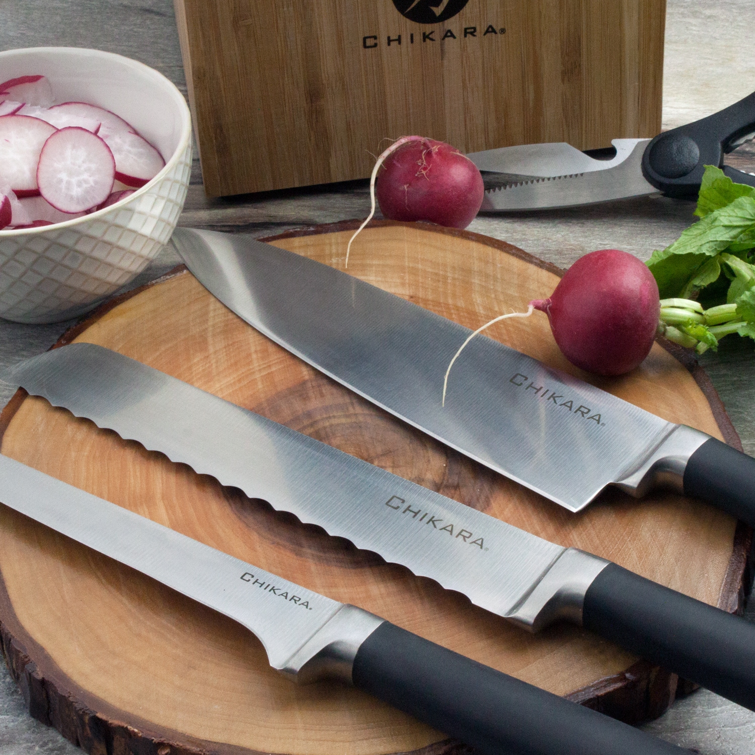 Ginsu Chikara 4-pc. Steak Knife Set