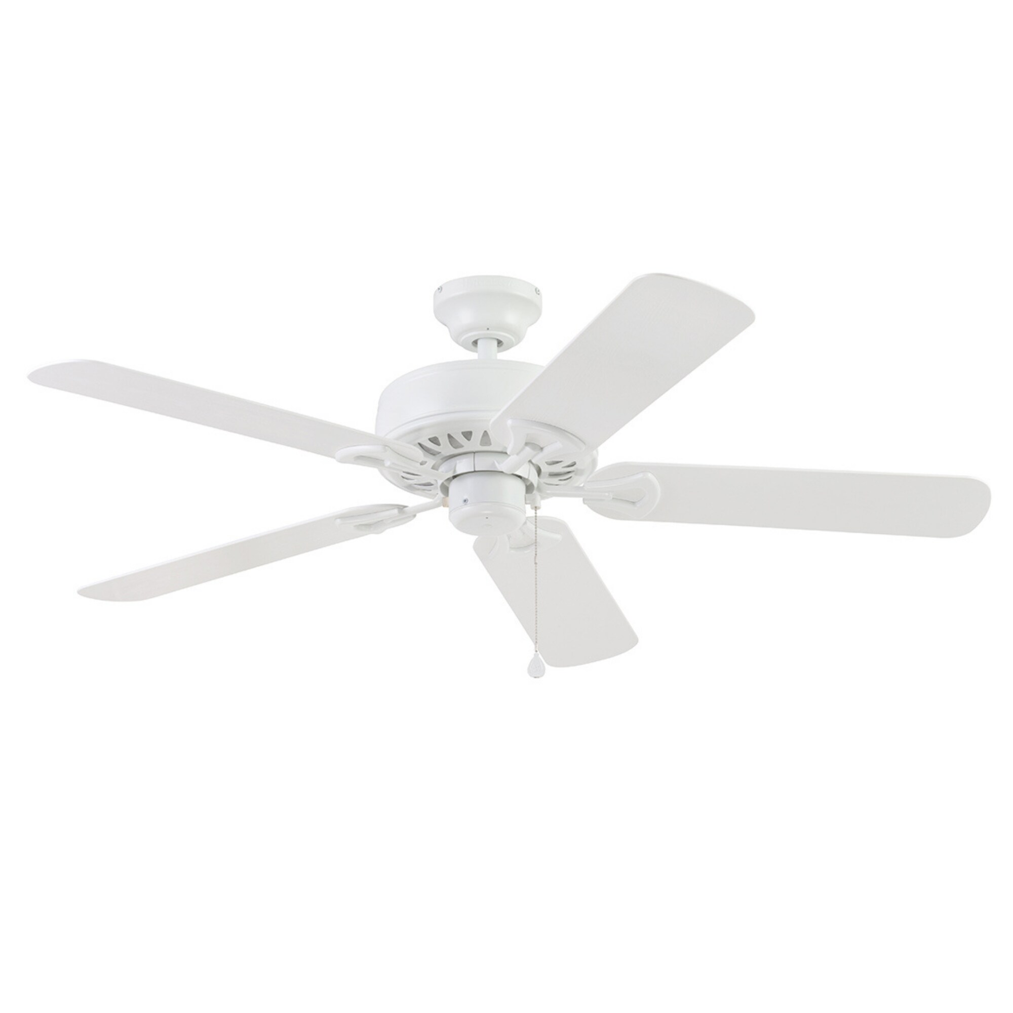 Harbor Breeze Calera 52-in White Indoor/Outdoor Ceiling Fan Light Kit ...