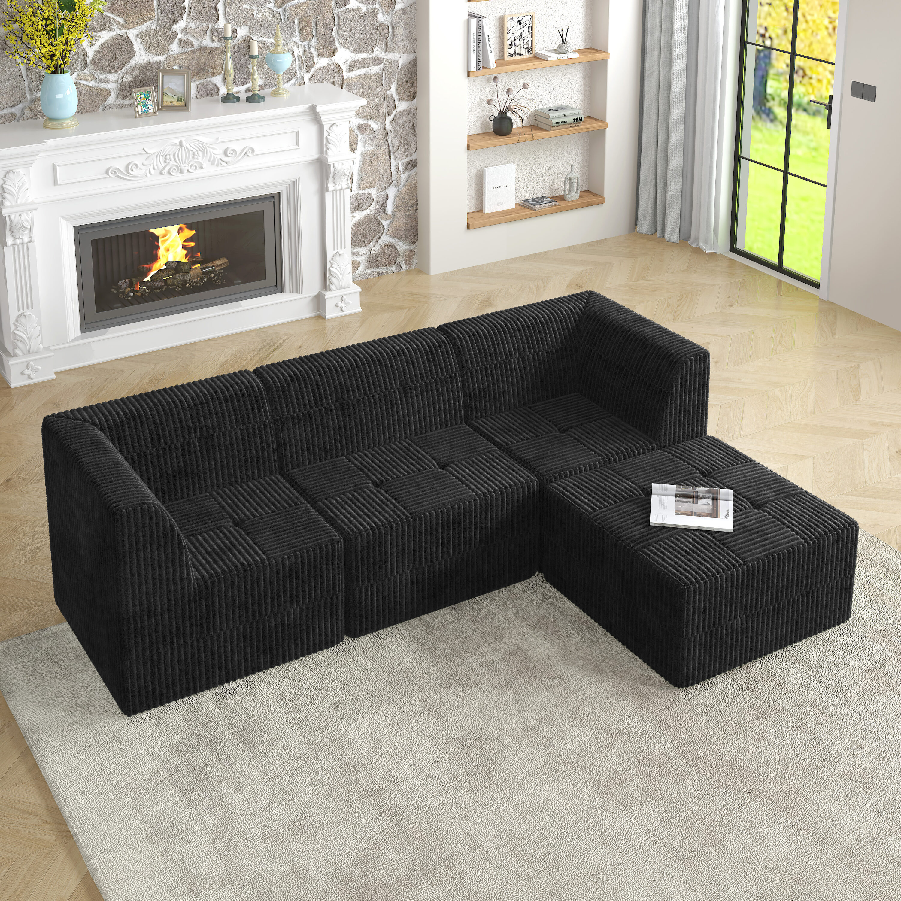 LOVMOR SF-Y-W487S00291 Patio-Sofas-Daybeds - View #2