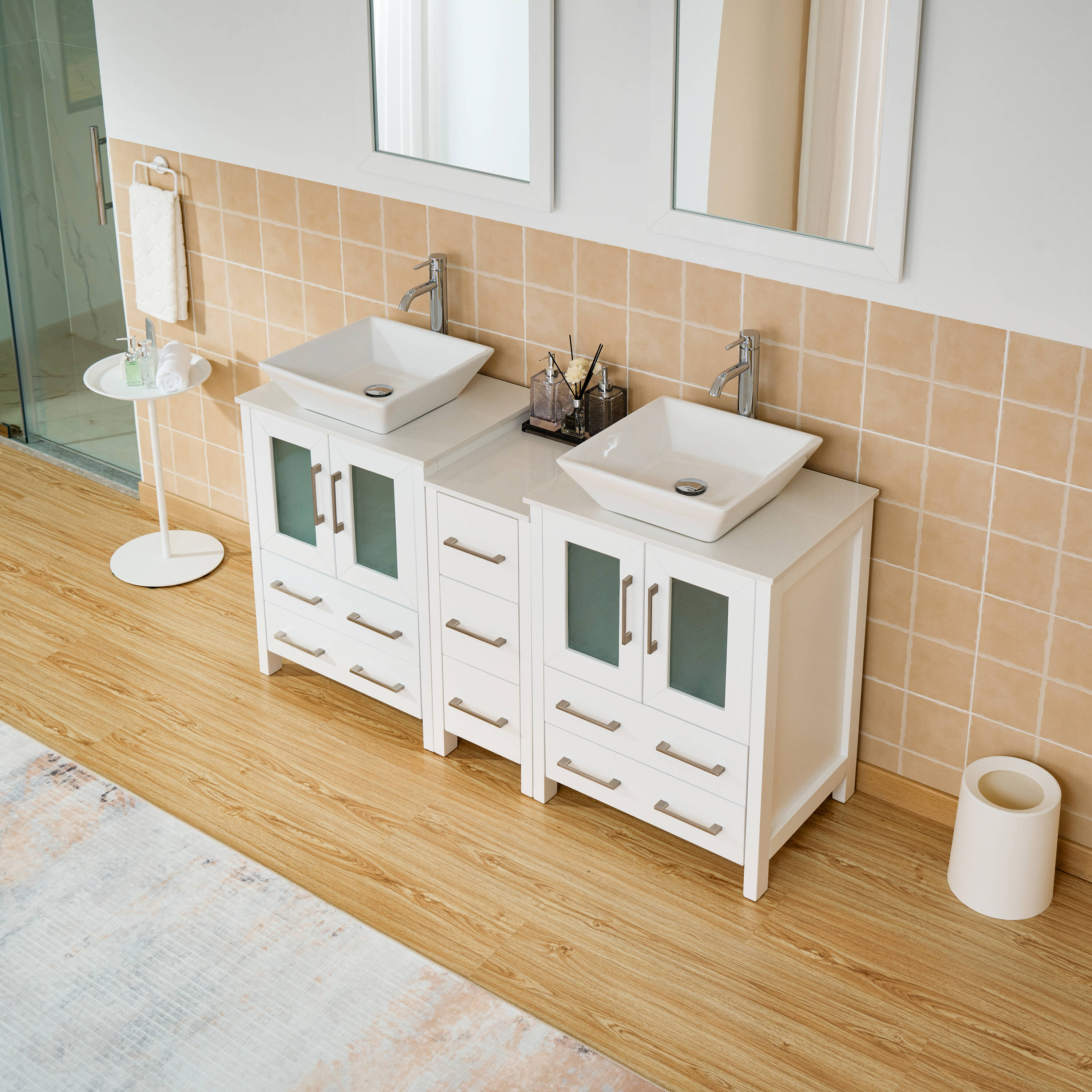 Vanity Art VA3124-60W Bath-Vanity-Combo - View #9