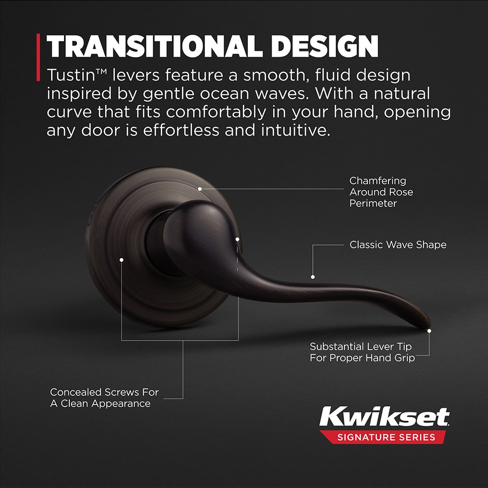 Kwikset Signature Series 720TNL 11P CP Door-Handles - View #6