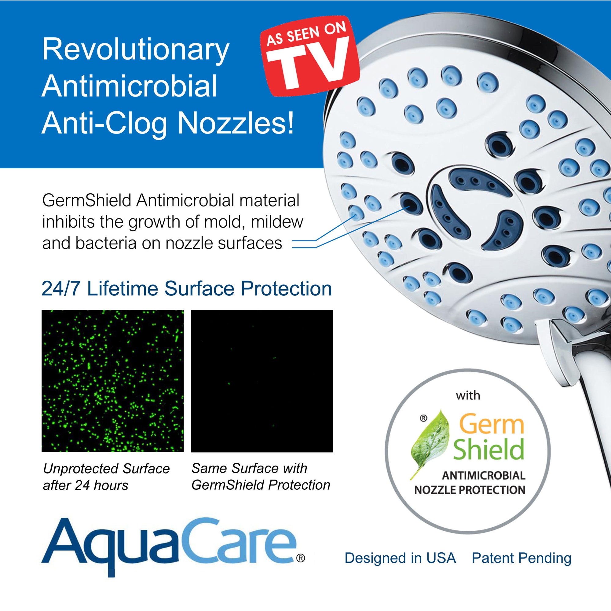 AquaCare 2651CHW Fixed-Showerhead - View #5