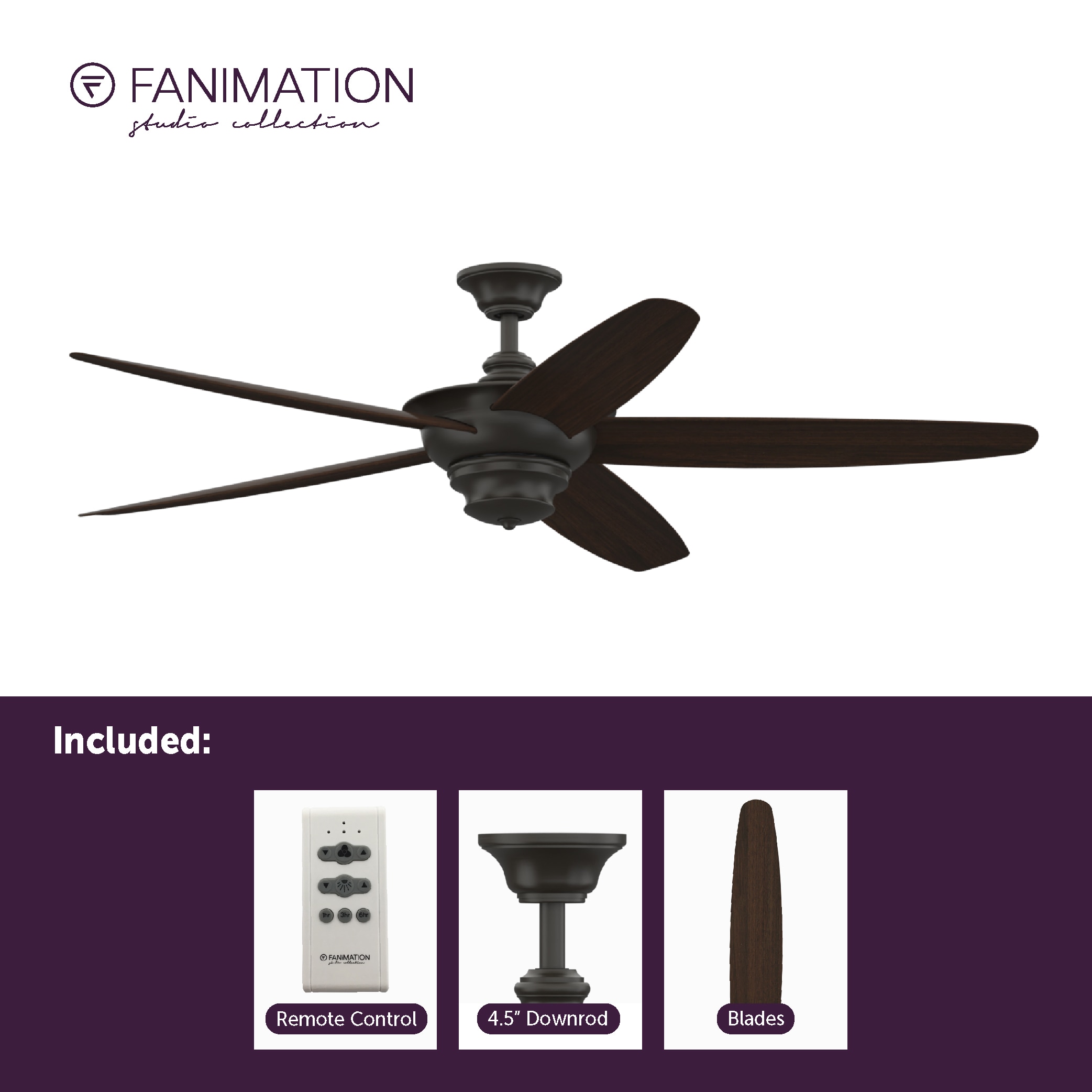 Fanimation Studio Collection LP8300LAZ Ceiling-Fans - View #7