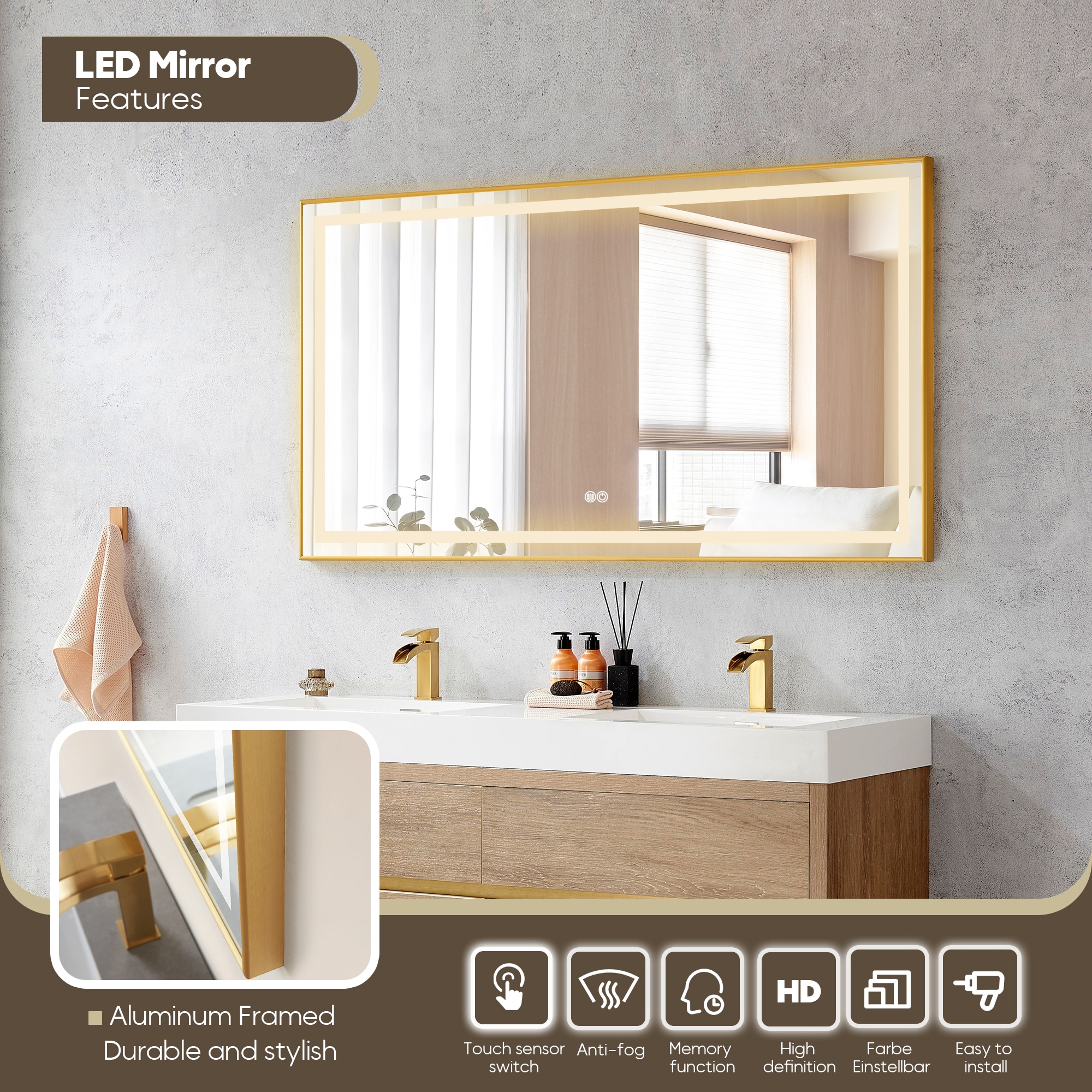 Vinnova 703160M-NO-WH Bath-Vanity-Combo - View #9