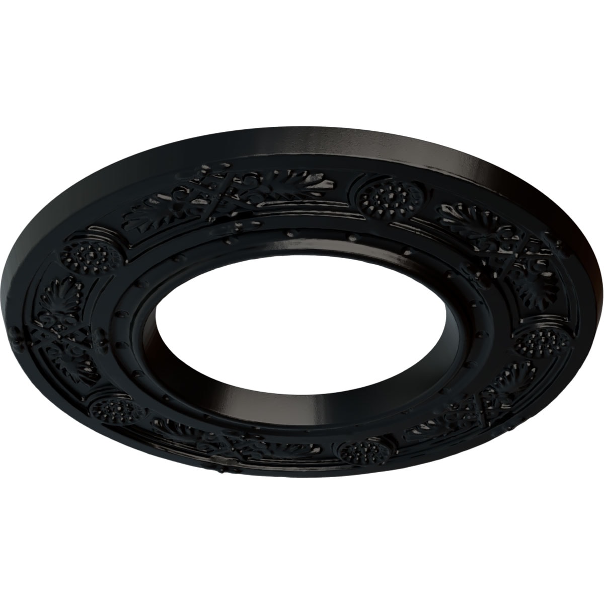 Ekena Millwork CM08DNBLF Ceiling-Medallions - View #2