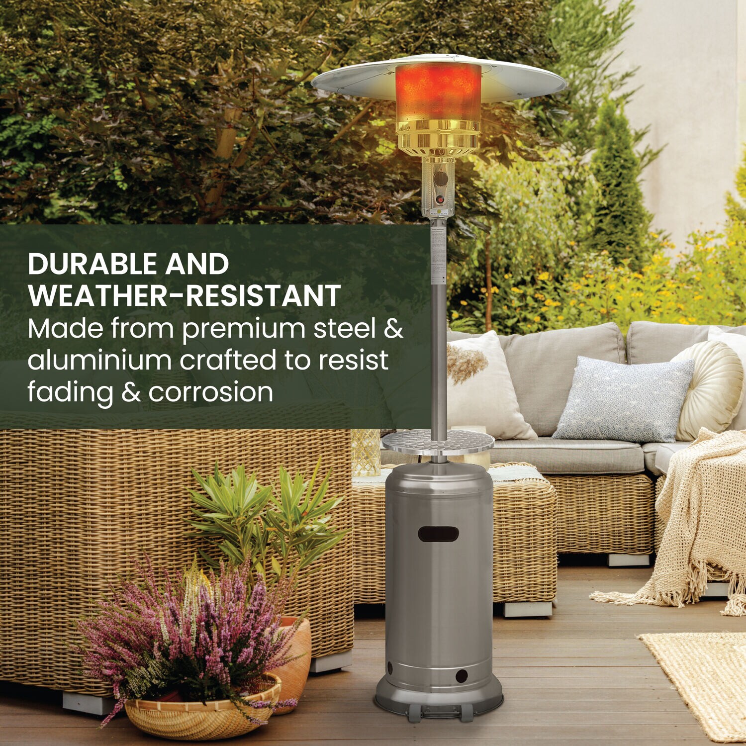 Hanover HAN003SS Outdoor-Gas-Patio-Heaters - View #6