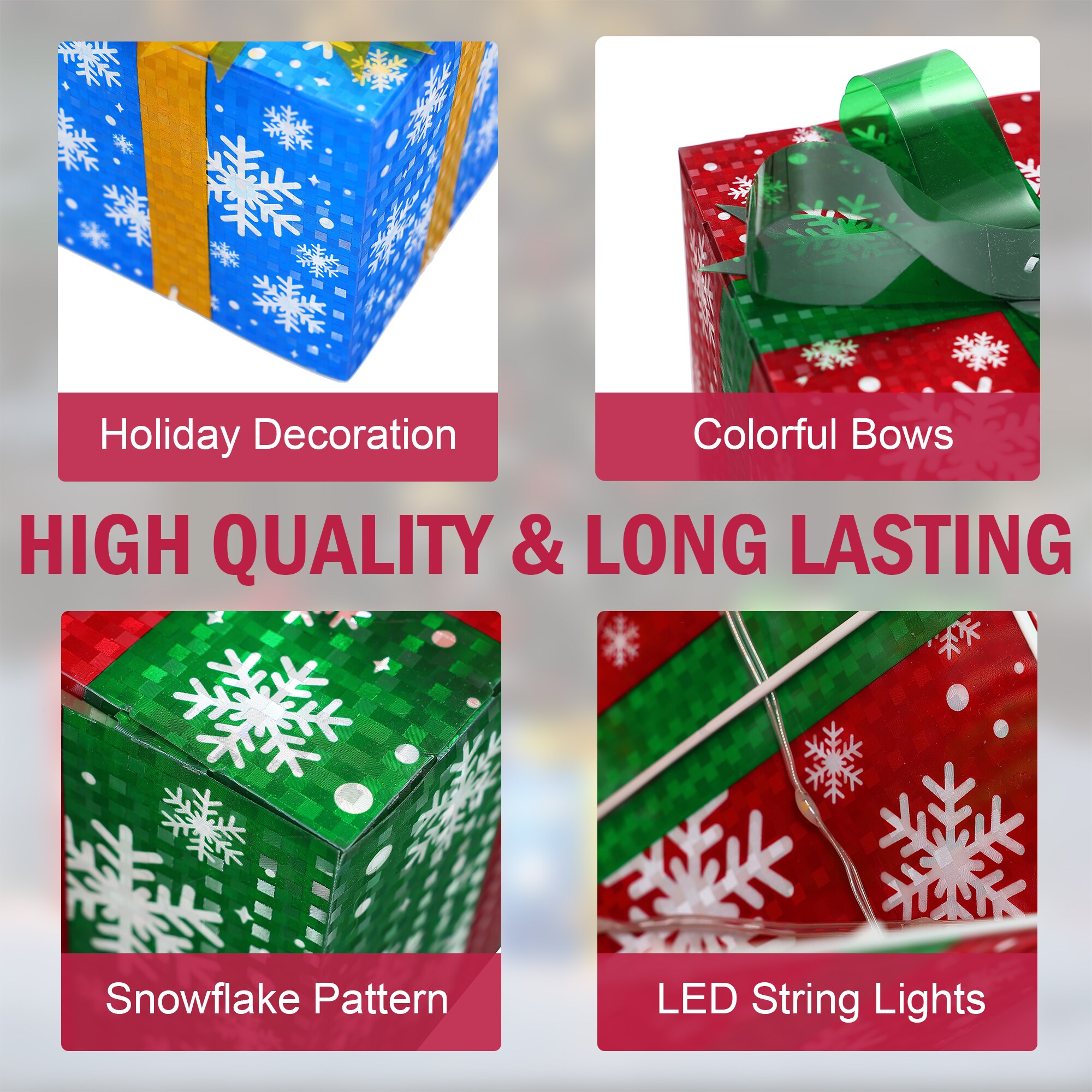 LuxenHome WHHD1791 Outdoor-Christmas-Decor - View #12
