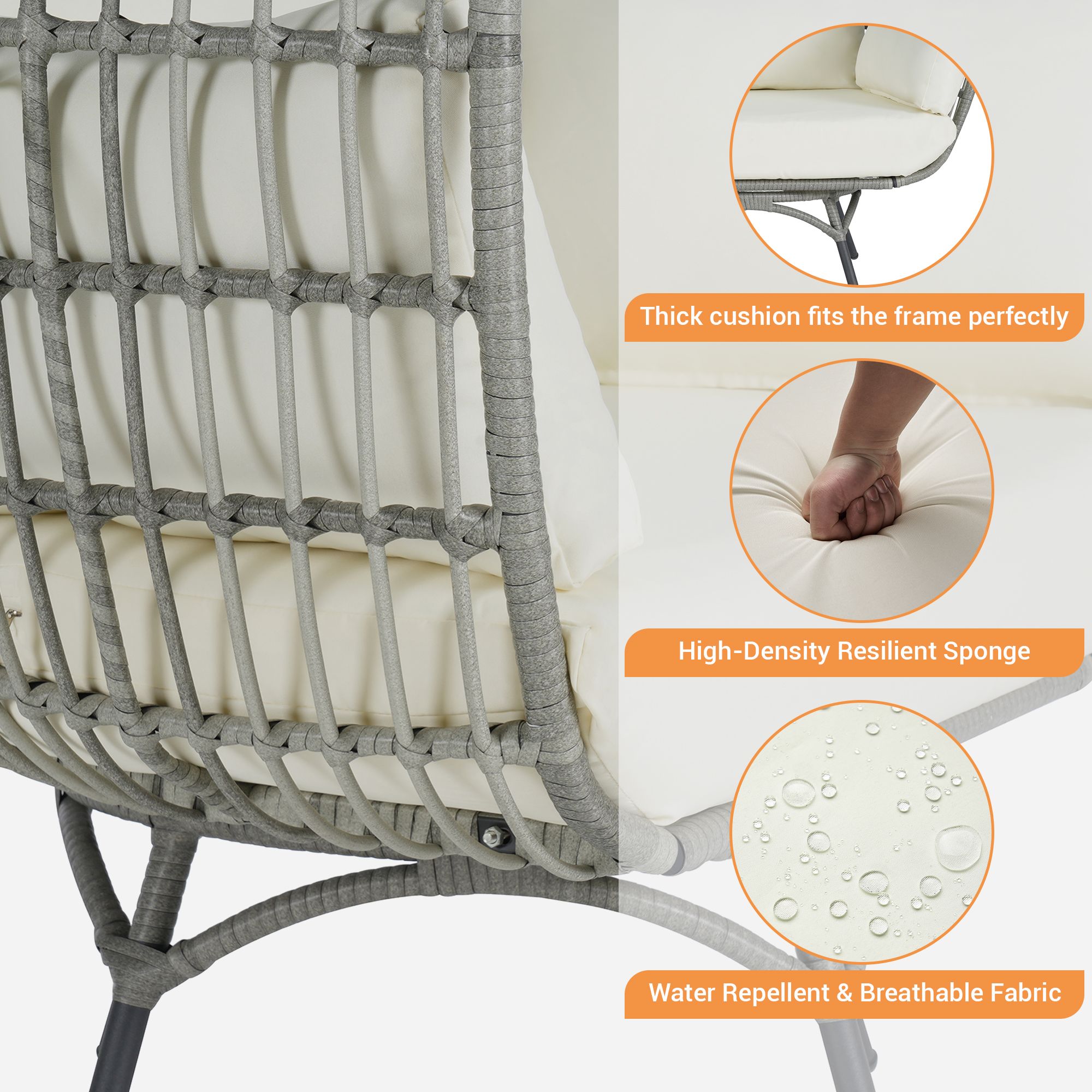 SANSTAR L-RJDC61BE Patio-Chairs - View #7