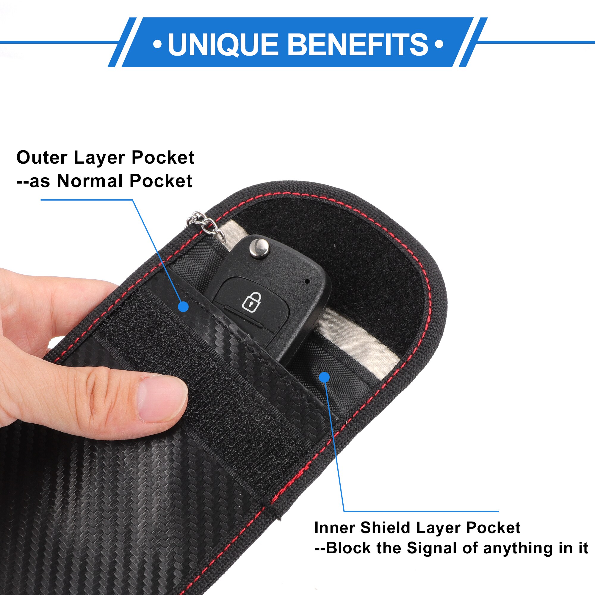 Unique Bargains S25122900UX1373 Key-Accessories - View #4