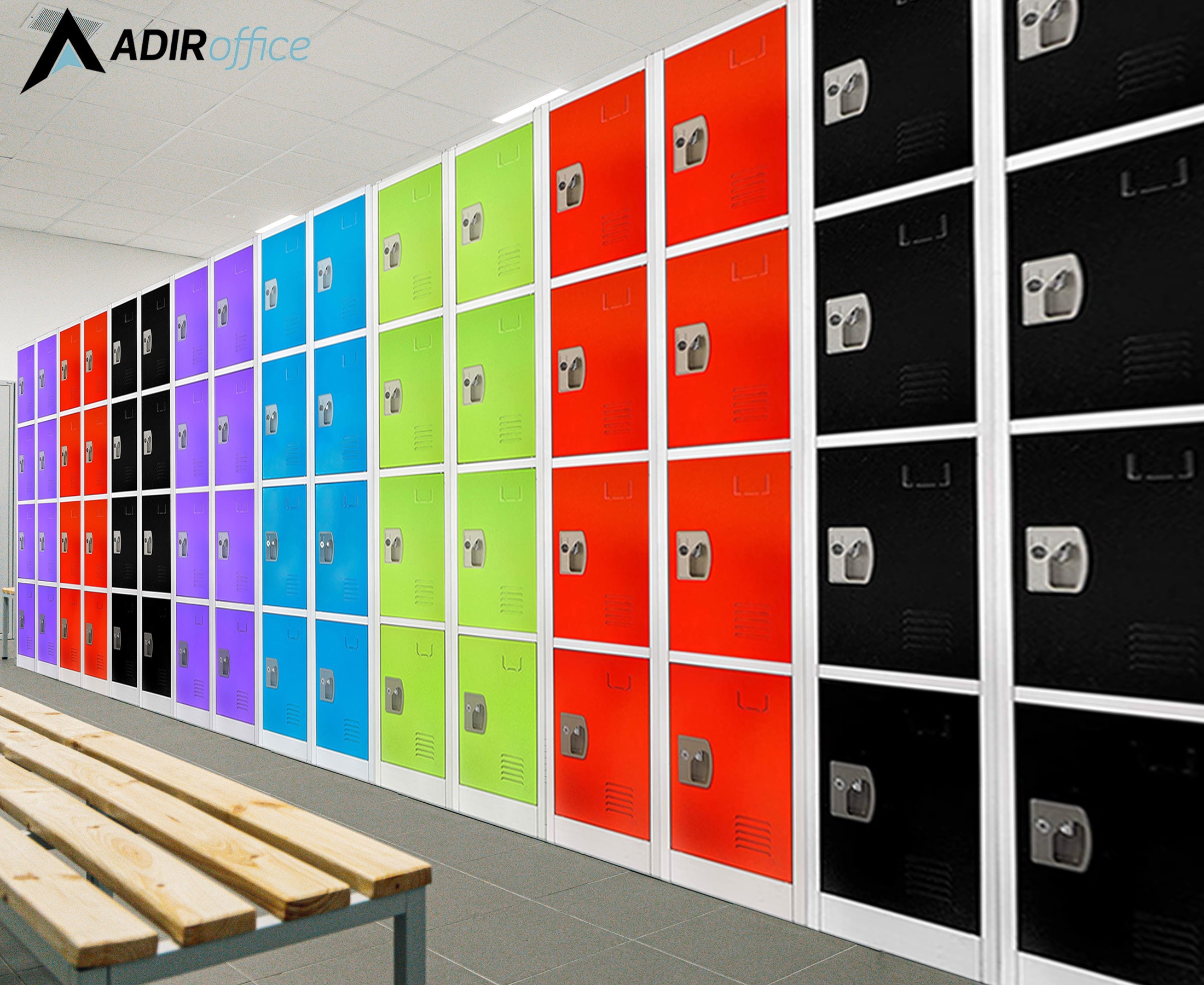 AdirOffice 629-204-BLU-4PK Storage-Lockers - View #15