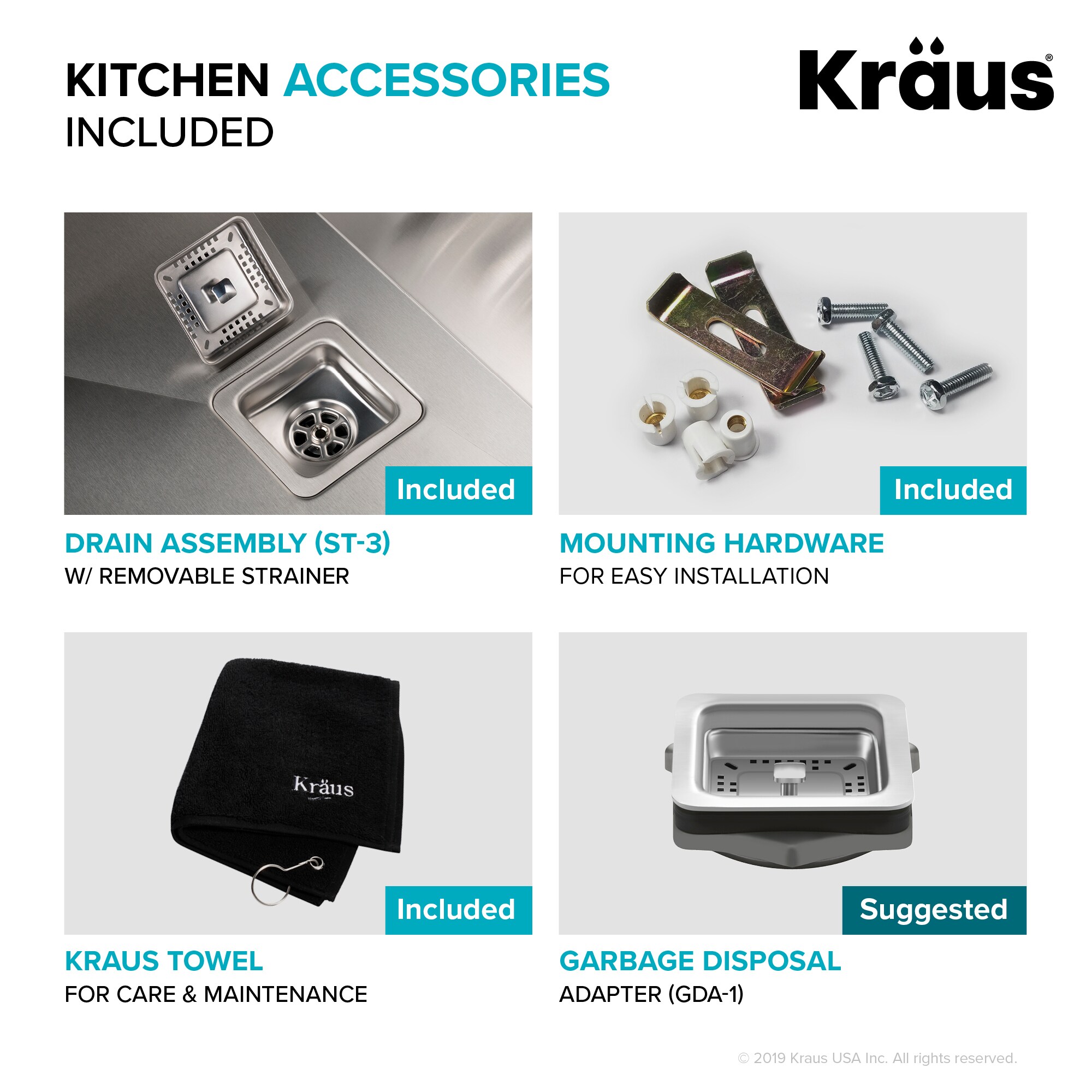 Kraus KHU24L Laundry-Tubs-Utility-Sinks - View #10