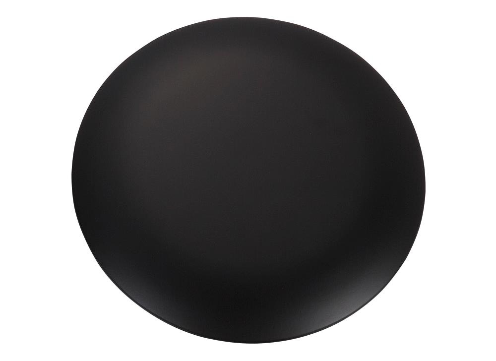 Generation Lighting MCM360BK Minimalist 1.5-in Black Steel Indoor Downrod