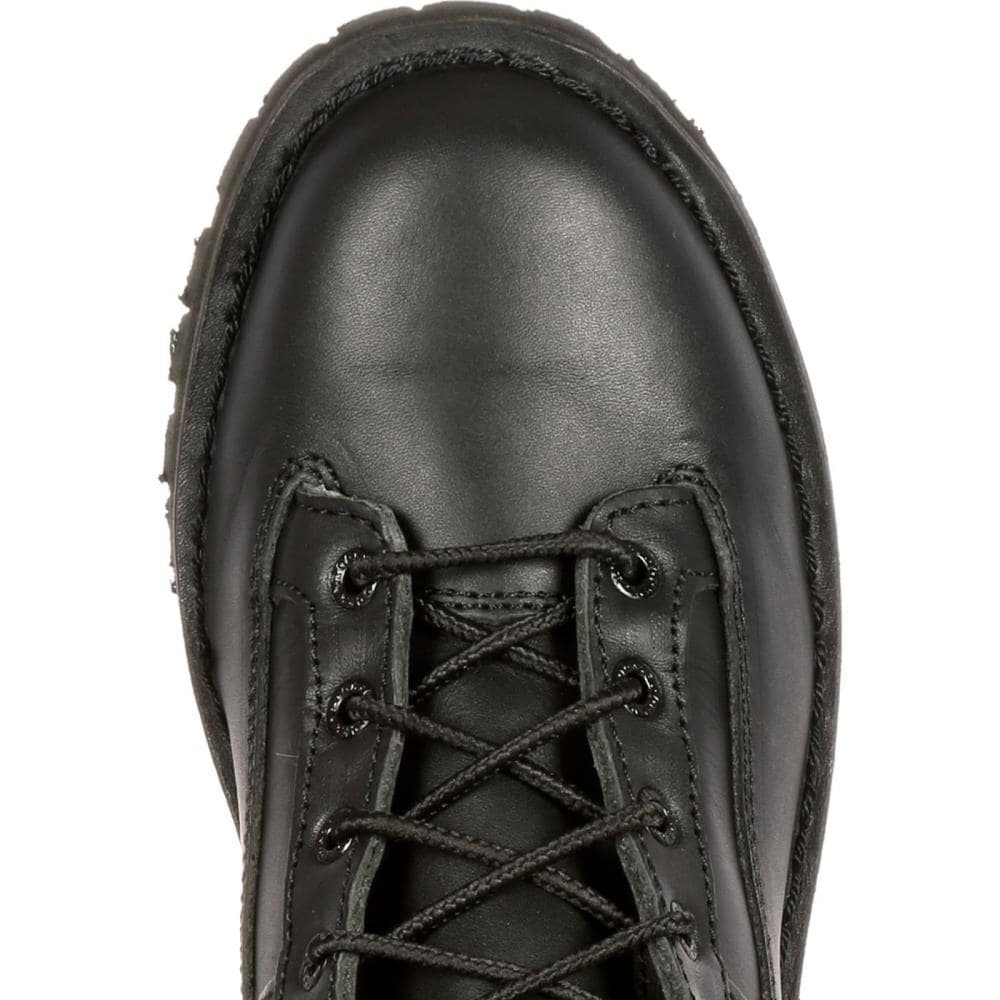 Rocky Mens Black Waterproof Duty Boots Size: 8.5 Wide in the Footwear ...