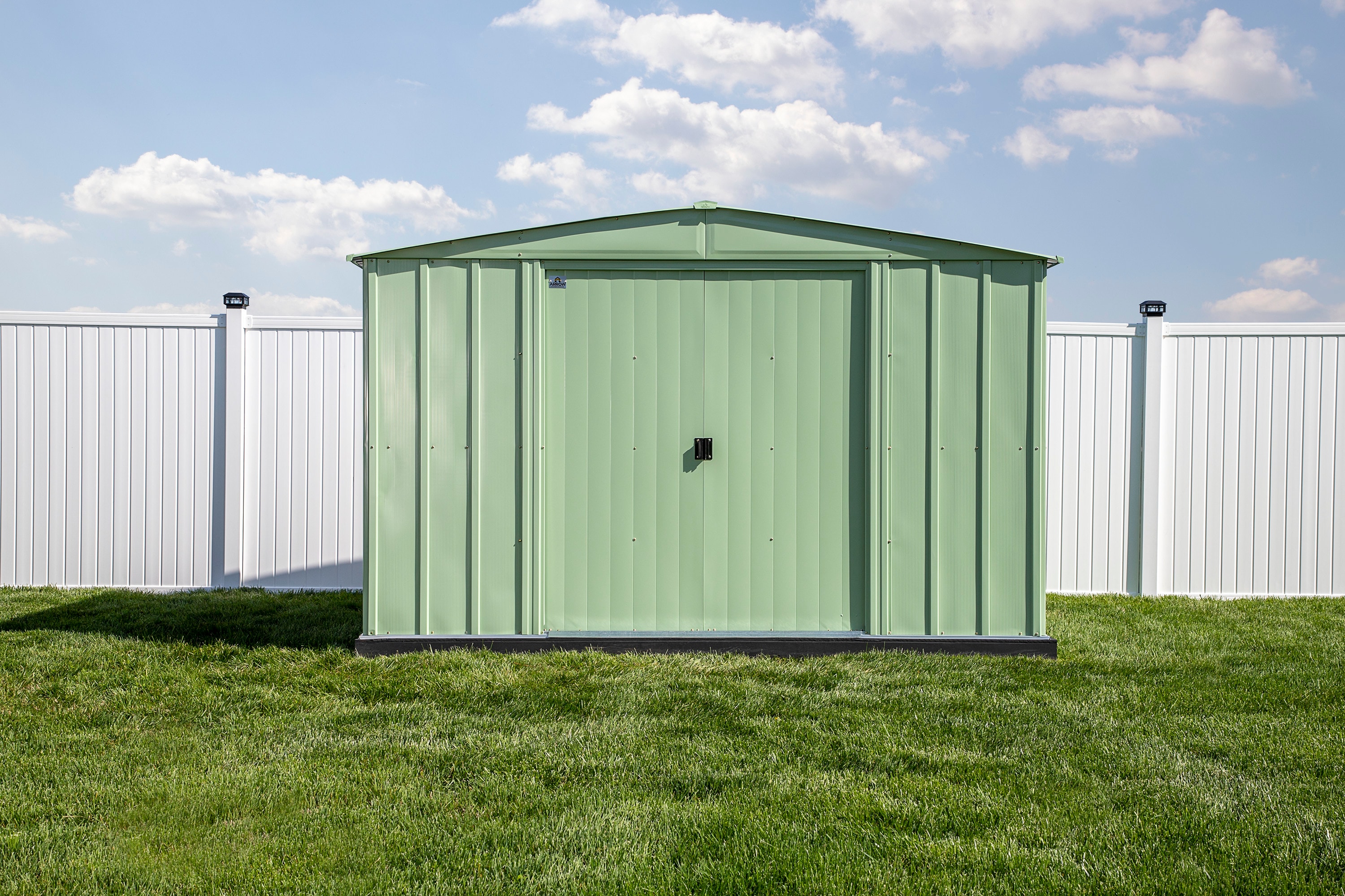 Arrow CLG1014SG Metal-Storage-Buildings-Sheds - View #11
