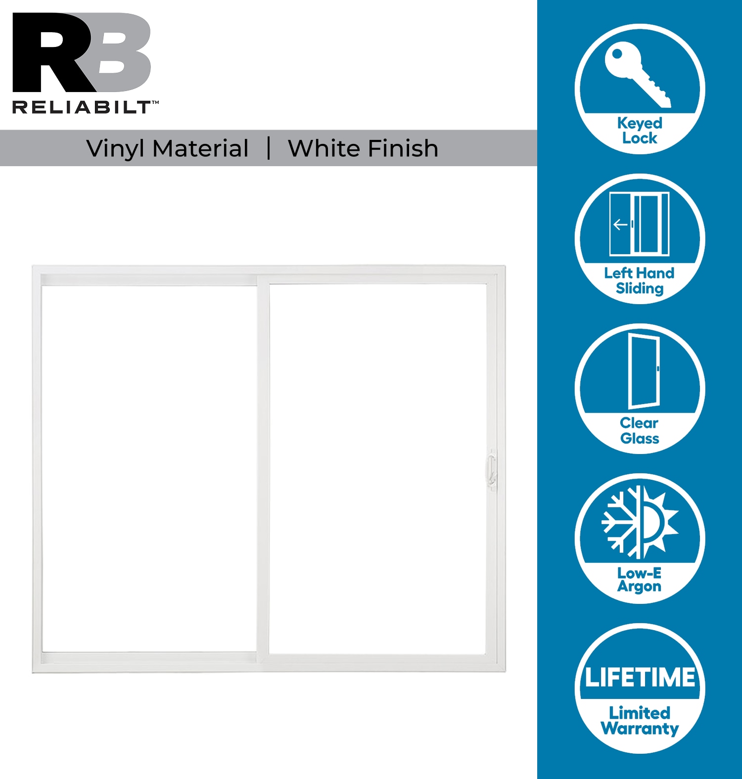 RELIABILT 719801246486312DR Patio-Doors - View #2