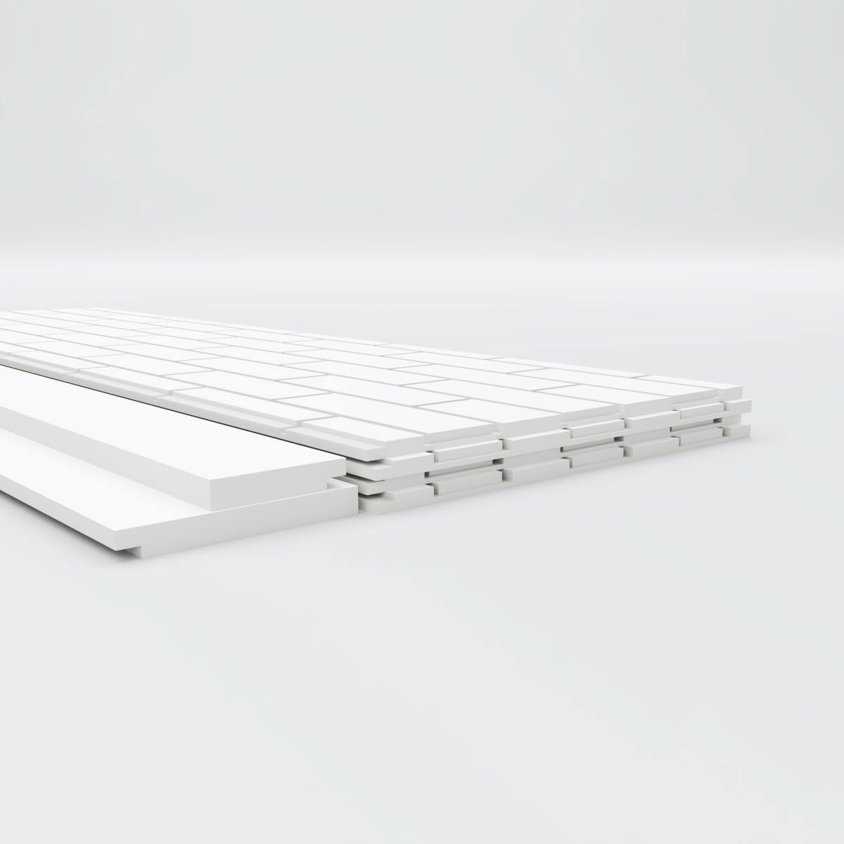 Ekena Millwork WPK36X94SBK Wall-Panels - View #3