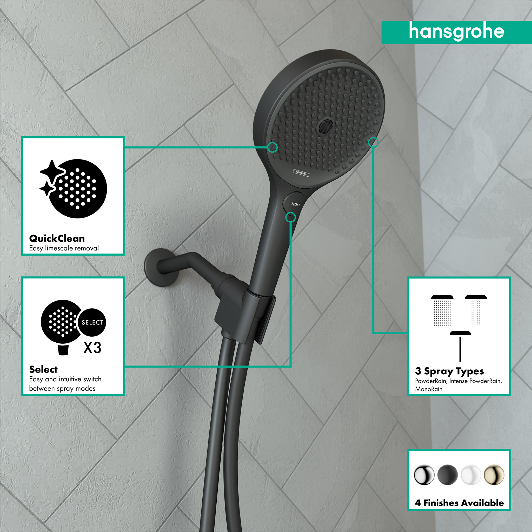 Hansgrohe 26864671 Tub-Shower-Faucets - View #3