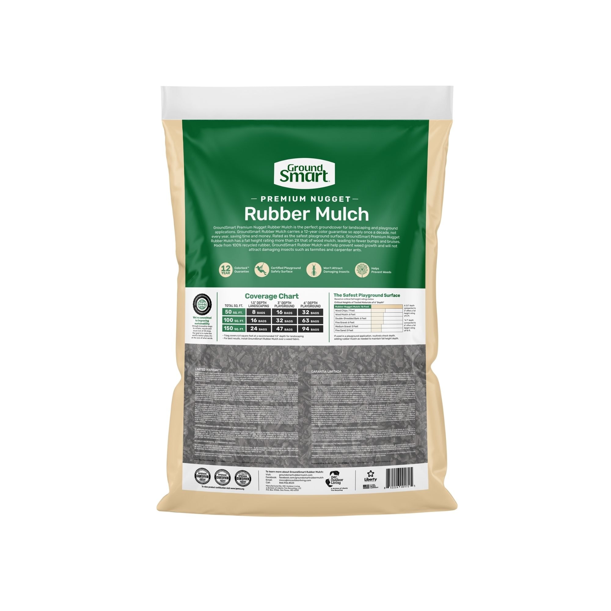 GroundSmart GSNG08BK96 Bagged-Mulch - View #4