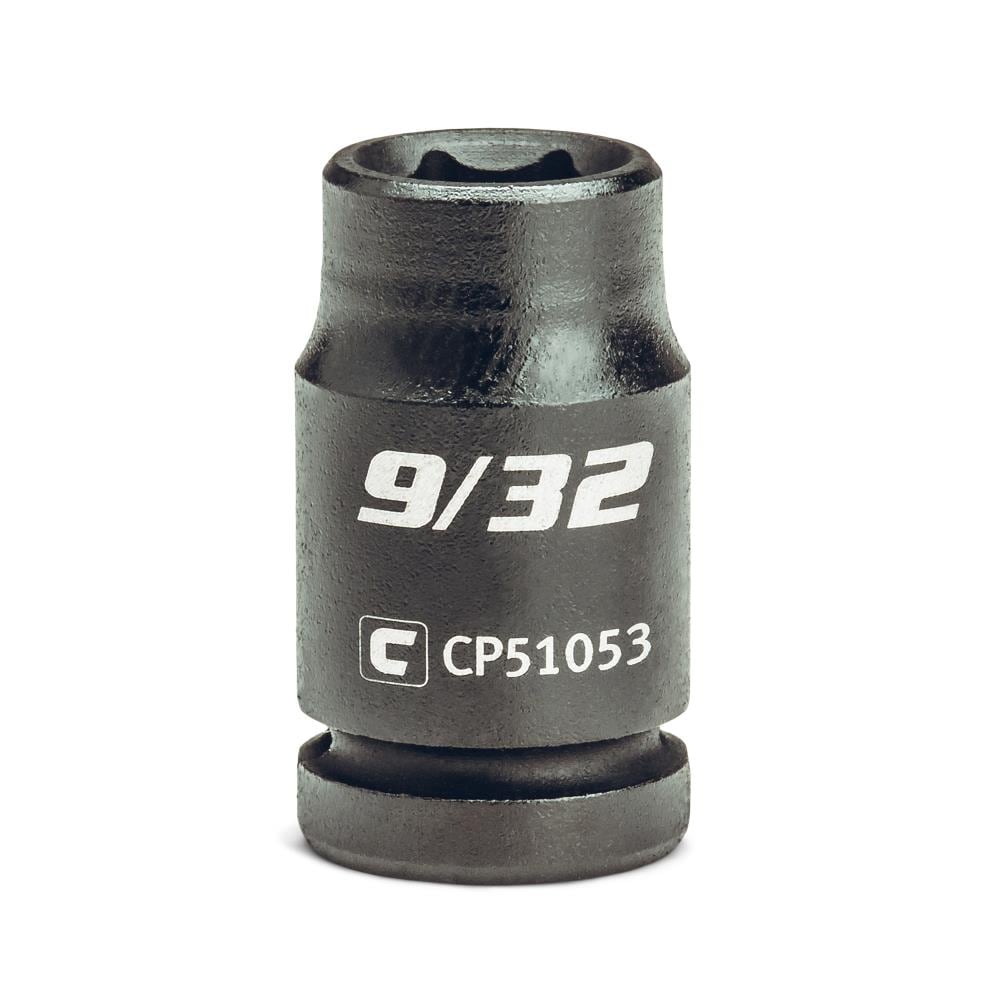 Capri Tools CP51053 Standard (SAE) 1/4-in Drive 9/32-in 6-point Impact Socket Individual