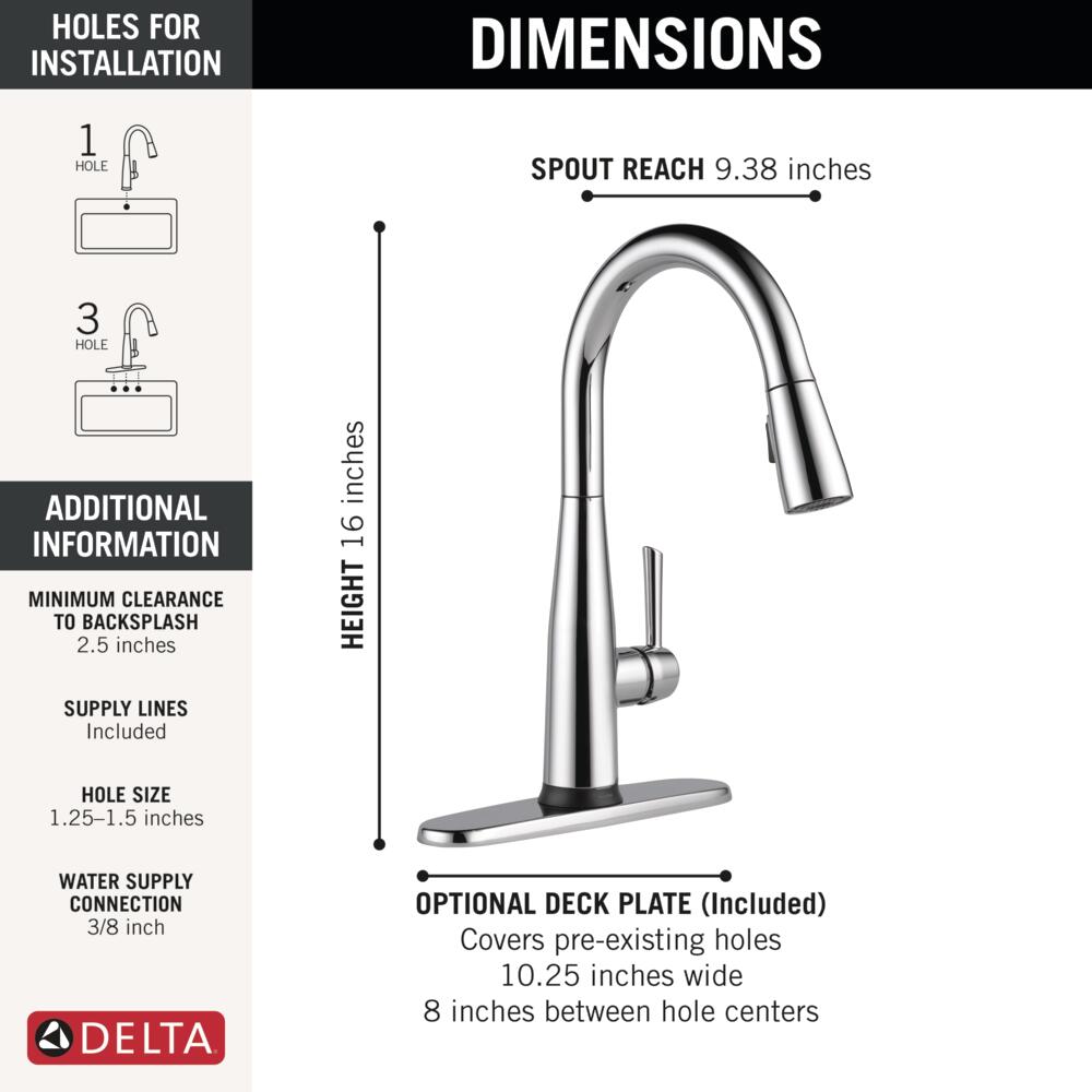 Delta 9113TL-DST Kitchen-Faucets - View #6
