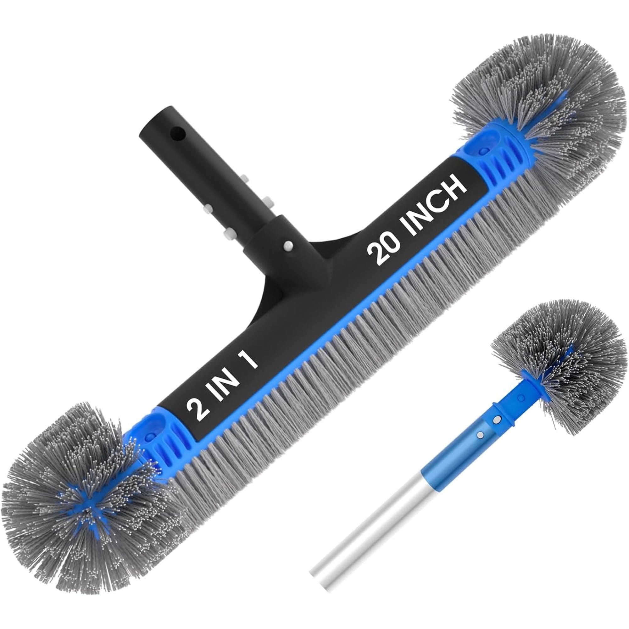 Wudkey 2 in 1 Pool Brush Head No Pole