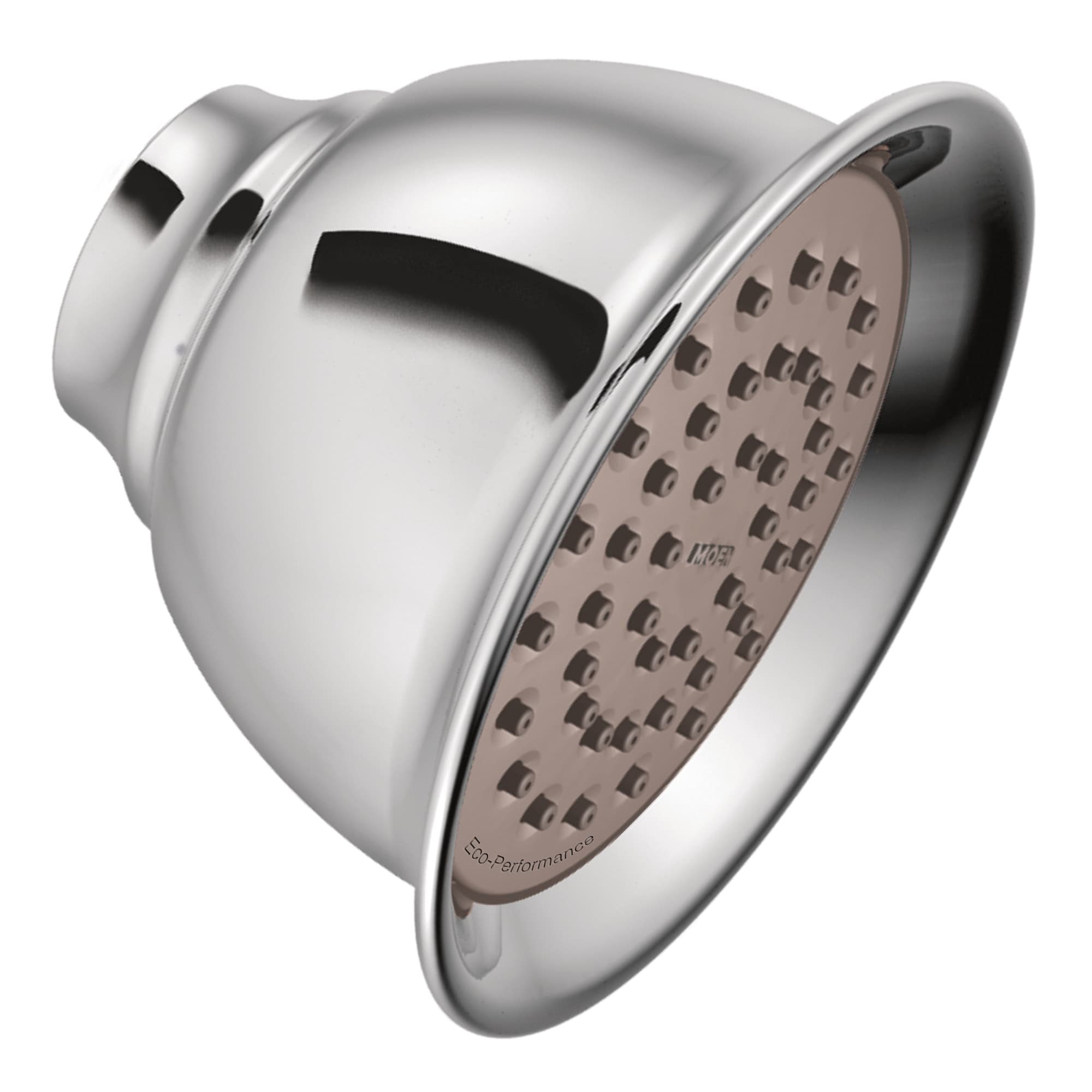 Moen CL6302EP 1.0 -Spray Chrome 4.38-in Round Fixed Shower Head 1.75 GPM