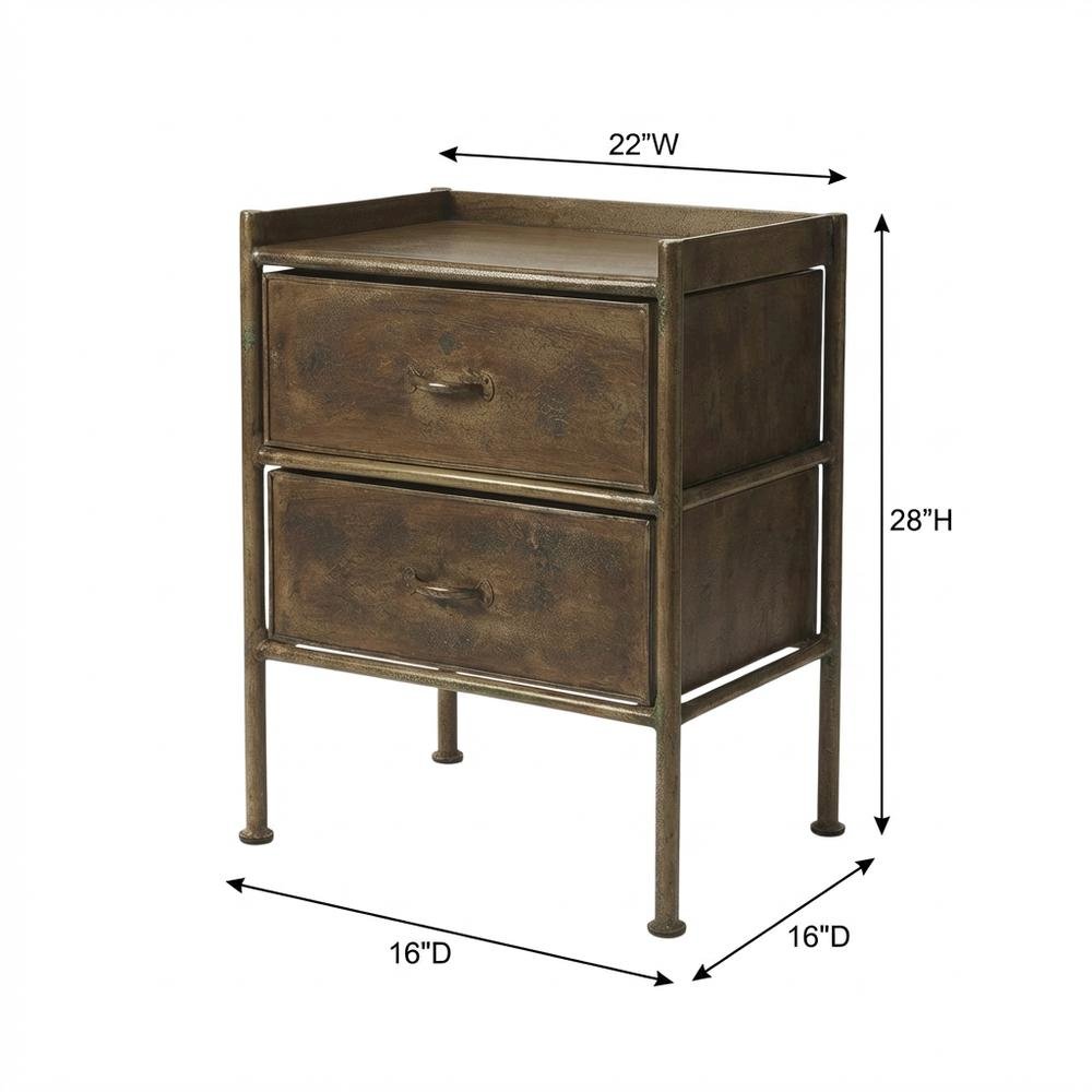 FurniFact BO2593994WHT End-Tables - View #4