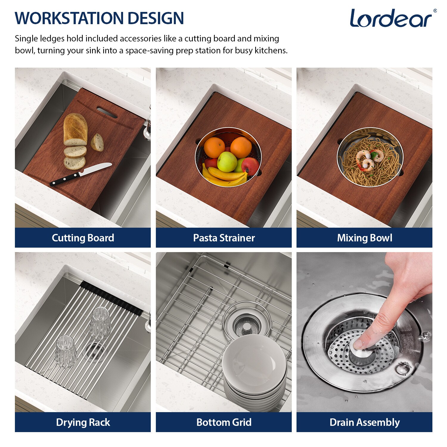 Lordear LD-ZSW8 Kitchen-Sinks - View #9