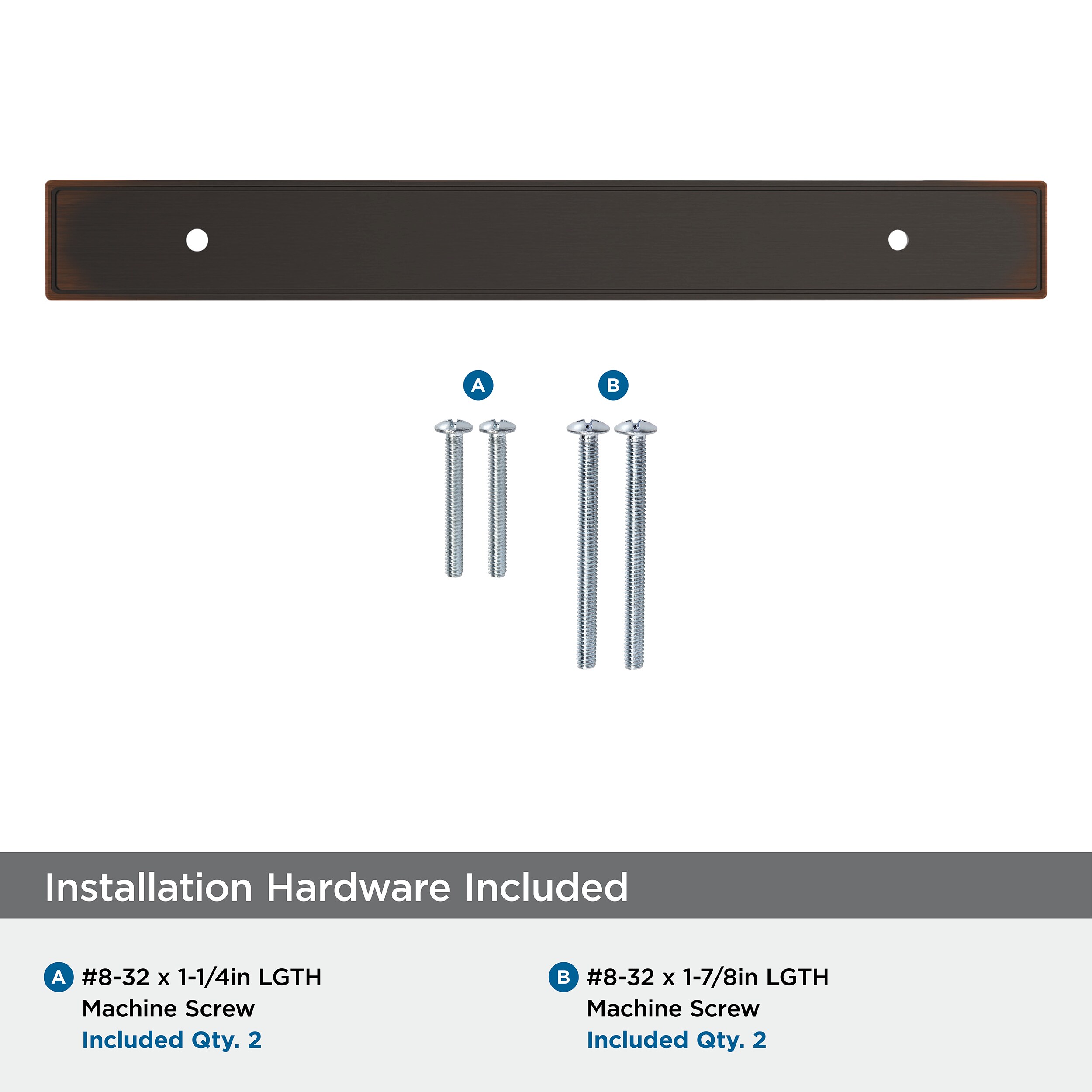 Amerock BP37604ORB Drawer-Hardware - View #2