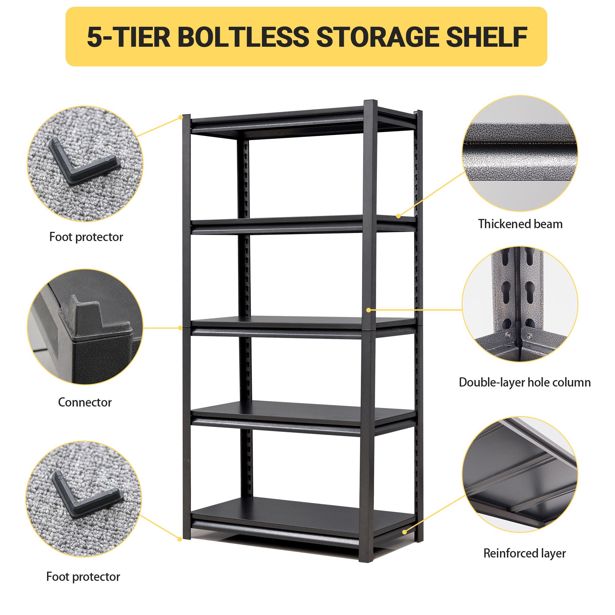 Tatayosi RY-02X31YYA Free-Standing-Shelving - View #3