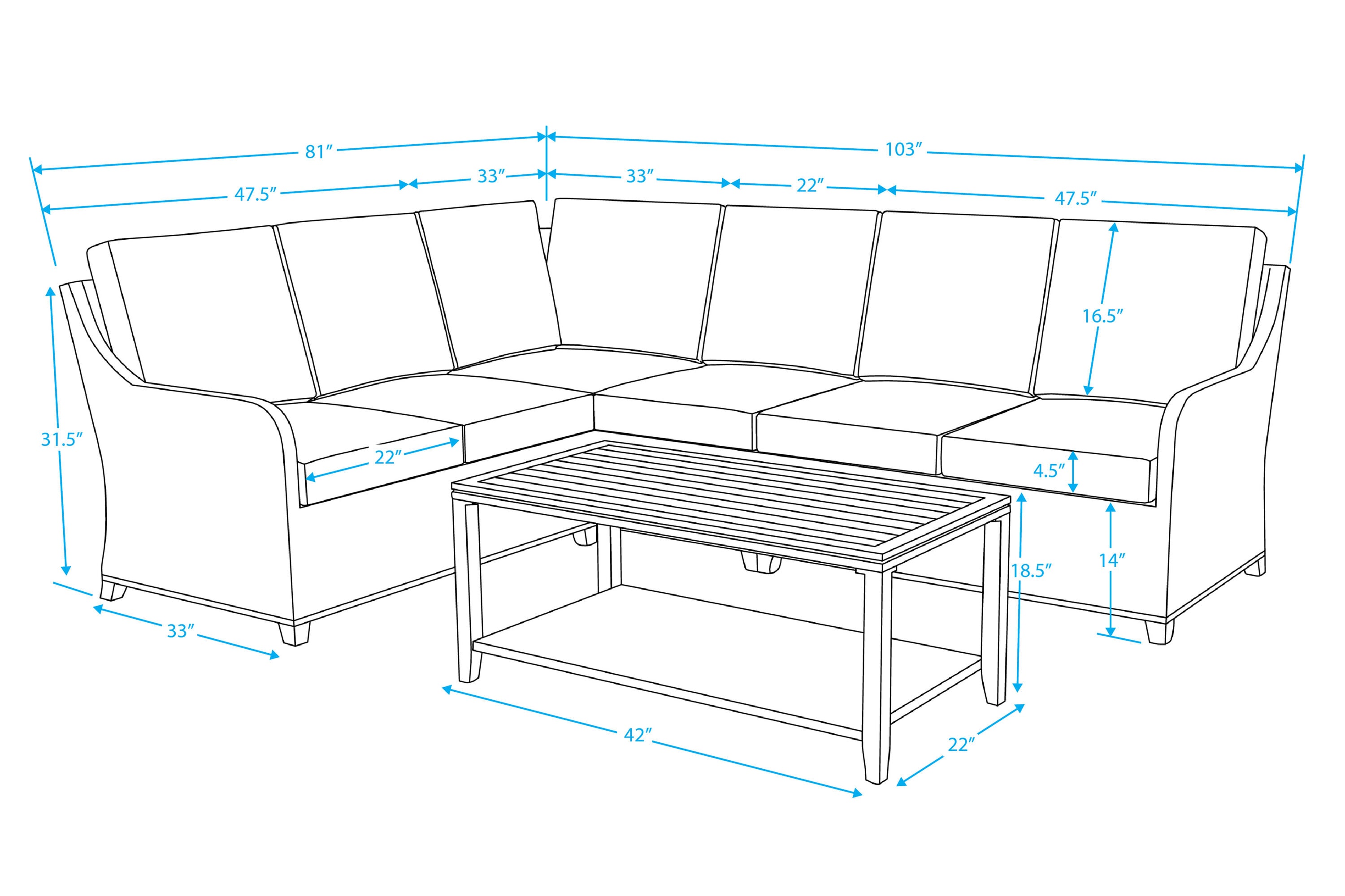 Leisure Made 254988-TAN Patio-Sofas-Daybeds - View #7