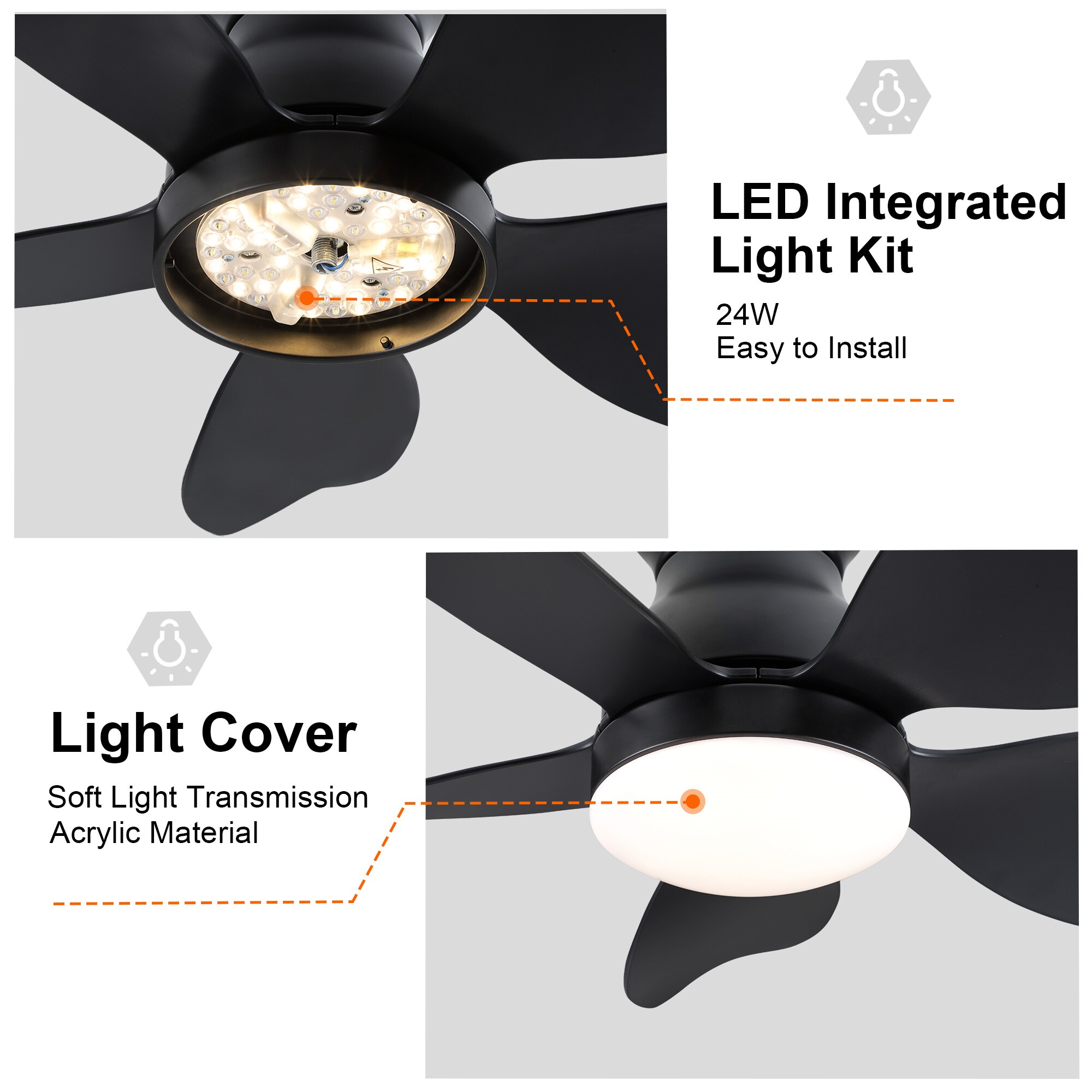 BABOOM BOM-7103342-OR Ceiling-Fans - View #8