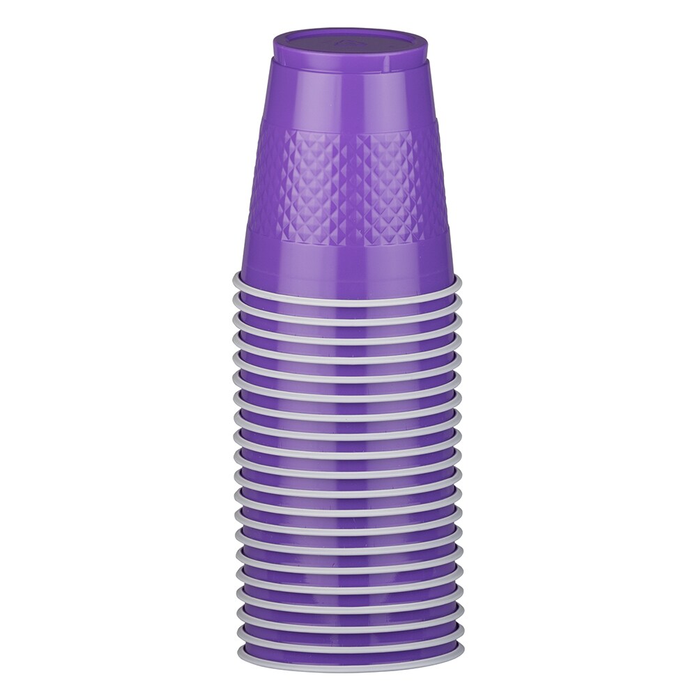 12 oz. Magenta Plastic Cups 20 ct.