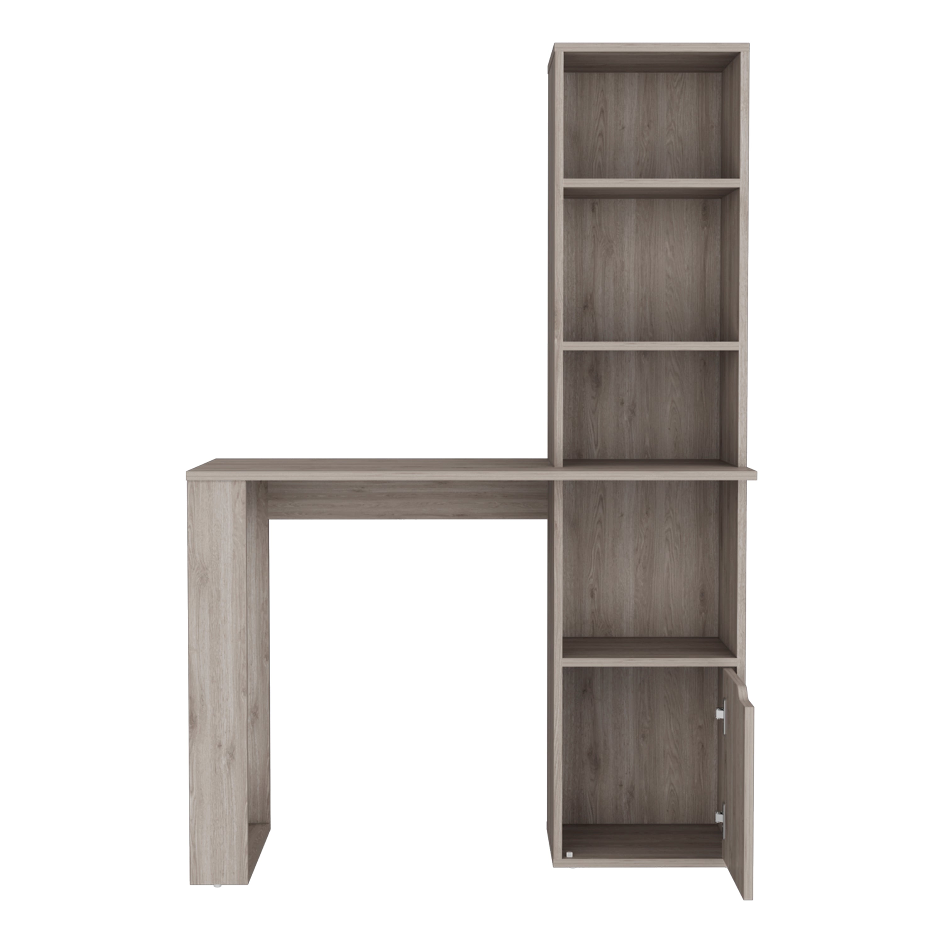 Maocao Hoom JL7120595 25.1-in Gray Modern/Contemporary Writing desk Hutch Included