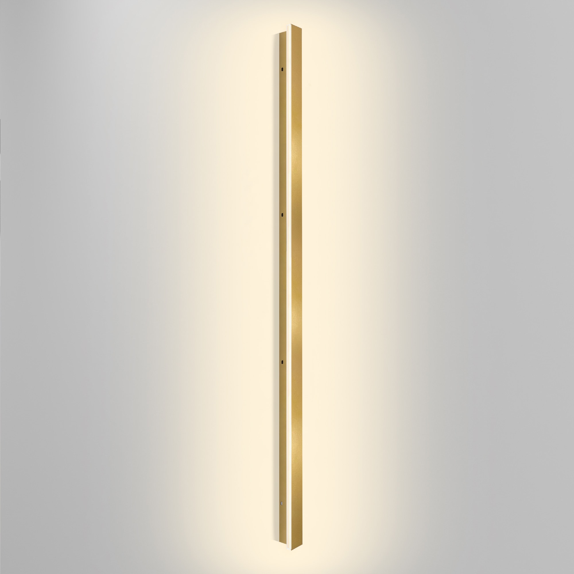 brass linear wall light