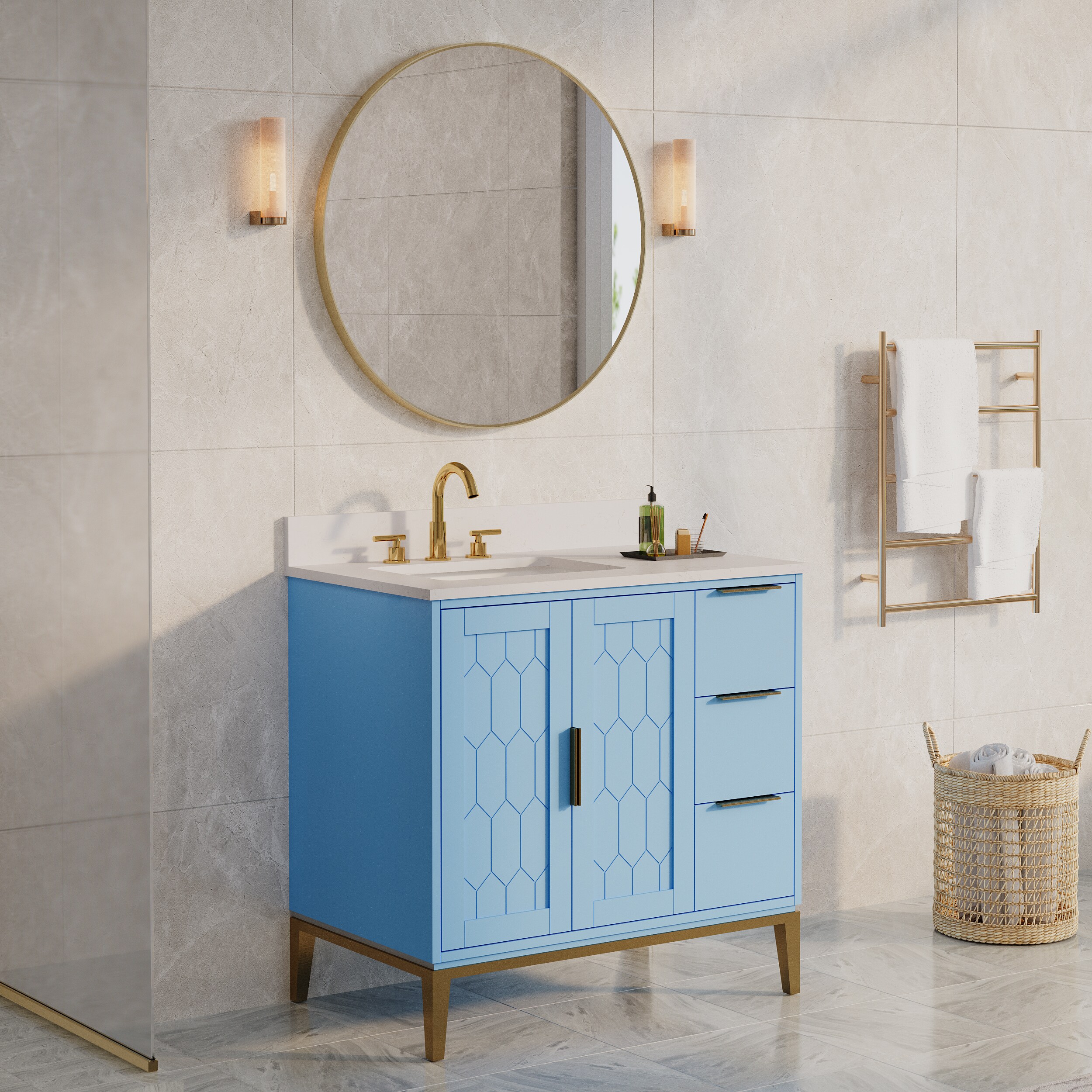 Forclover FRK-M022028 Framed-Bath-Mirrors - View #6