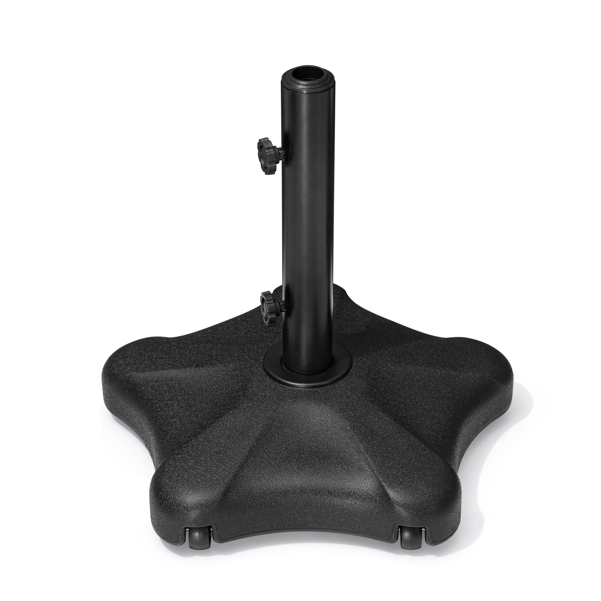 42lbs Patio Umbrella Stand (Black) Black Patio Umbrella Base | - Crestlive Products CL-UB018BLK