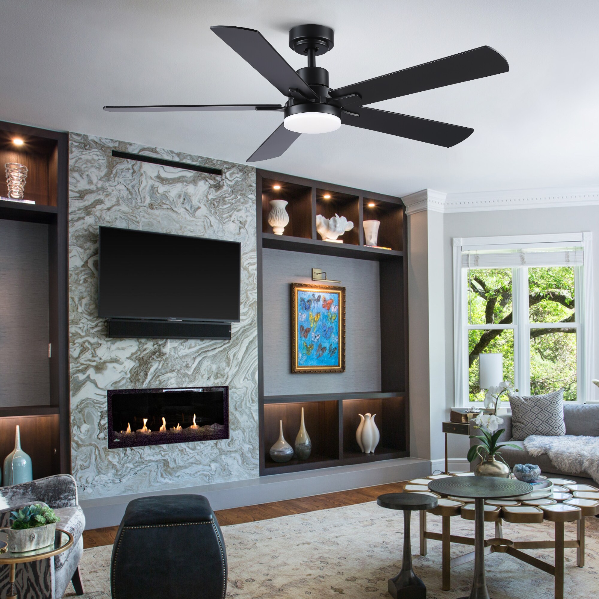 YUHAO LSDY1170ABK52 Ceiling-Fans - View #7