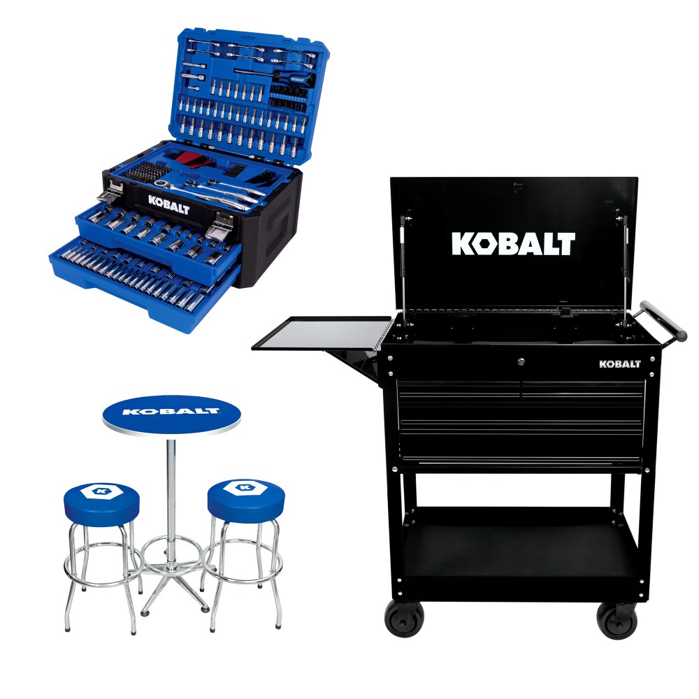 Kobalt 32-in W x 31-in H 4-Drawer Steel Rolling Tool Cabinet Collection