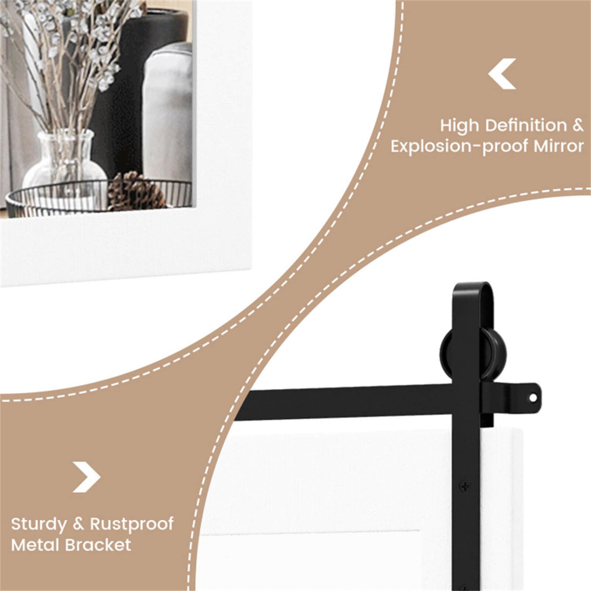 BABOOM BOM-10057WH-CO Framed-Bath-Mirrors - View #8