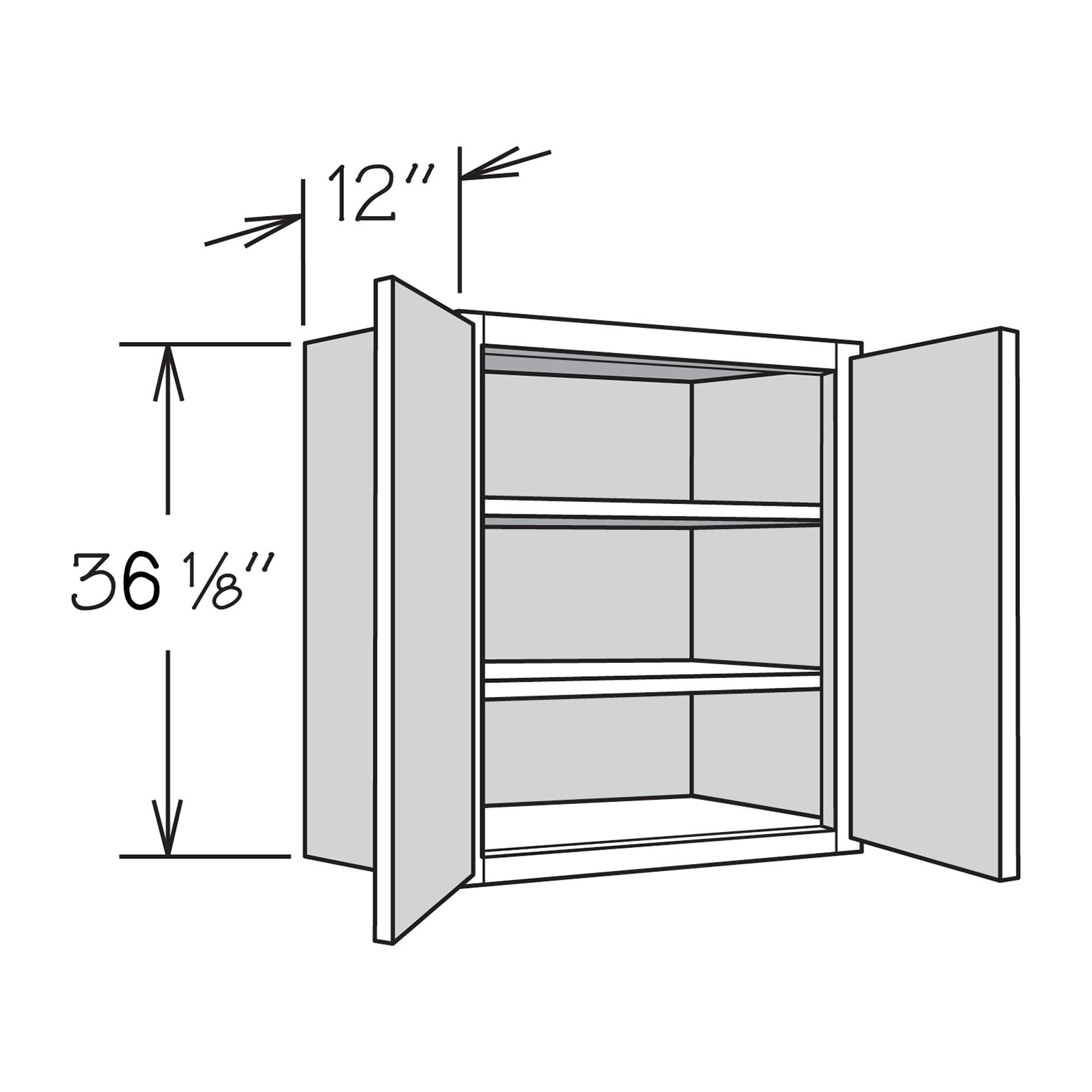 Allen + Roth Aveley 36-in W x 34.5-in H x 24-in D Linen Maple Drawer Base Semi-Custom Cabinet 21363Av