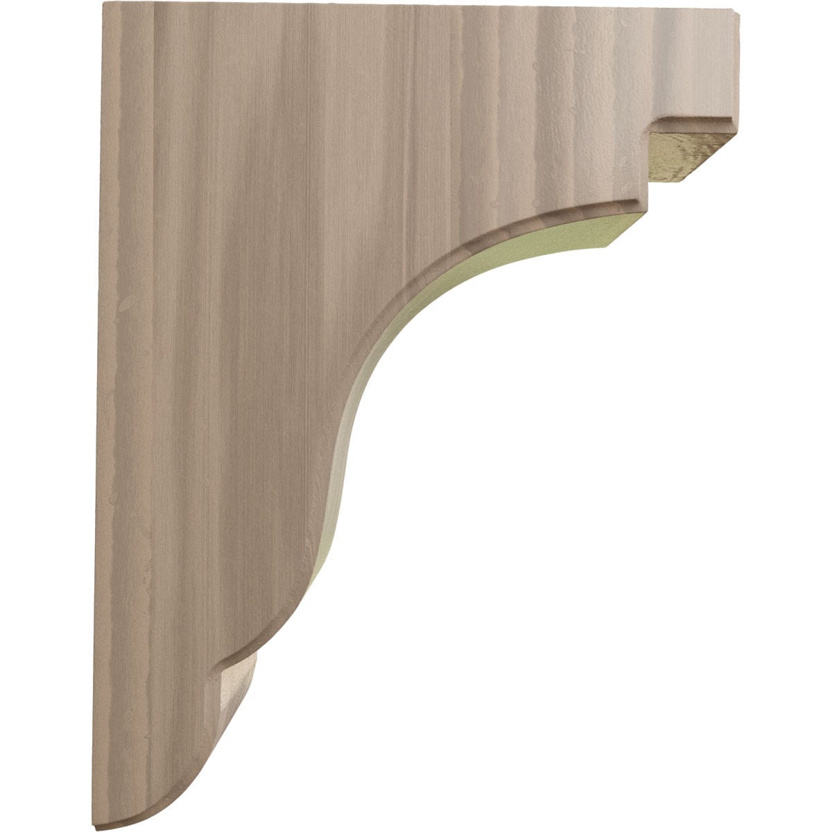 Ekena Millwork BKTW04X09X11BEWA Exterior-Brackets-Braces - View #3